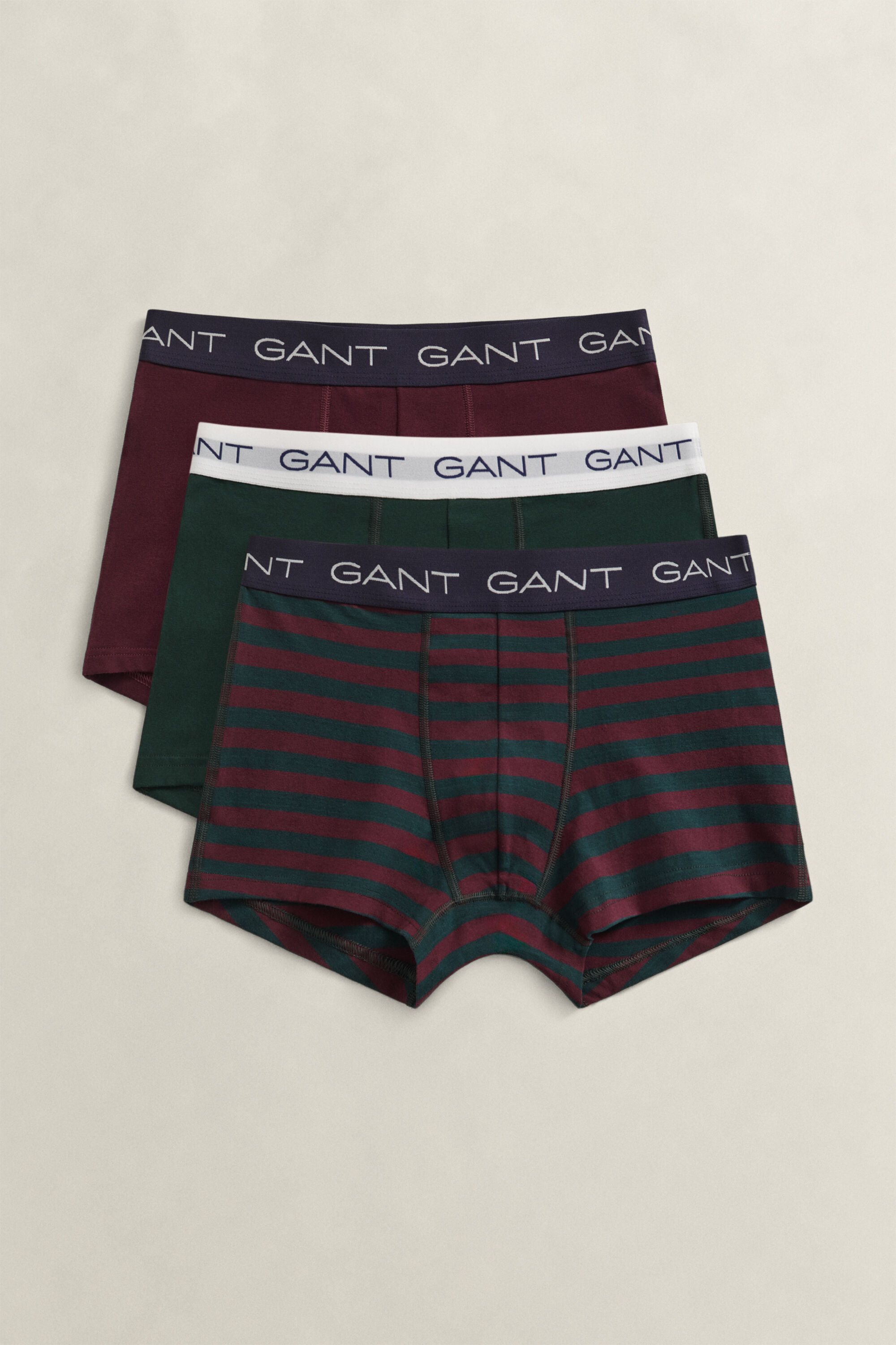 3er-Pack Boxershorts mit Streifen in Geschenkbox