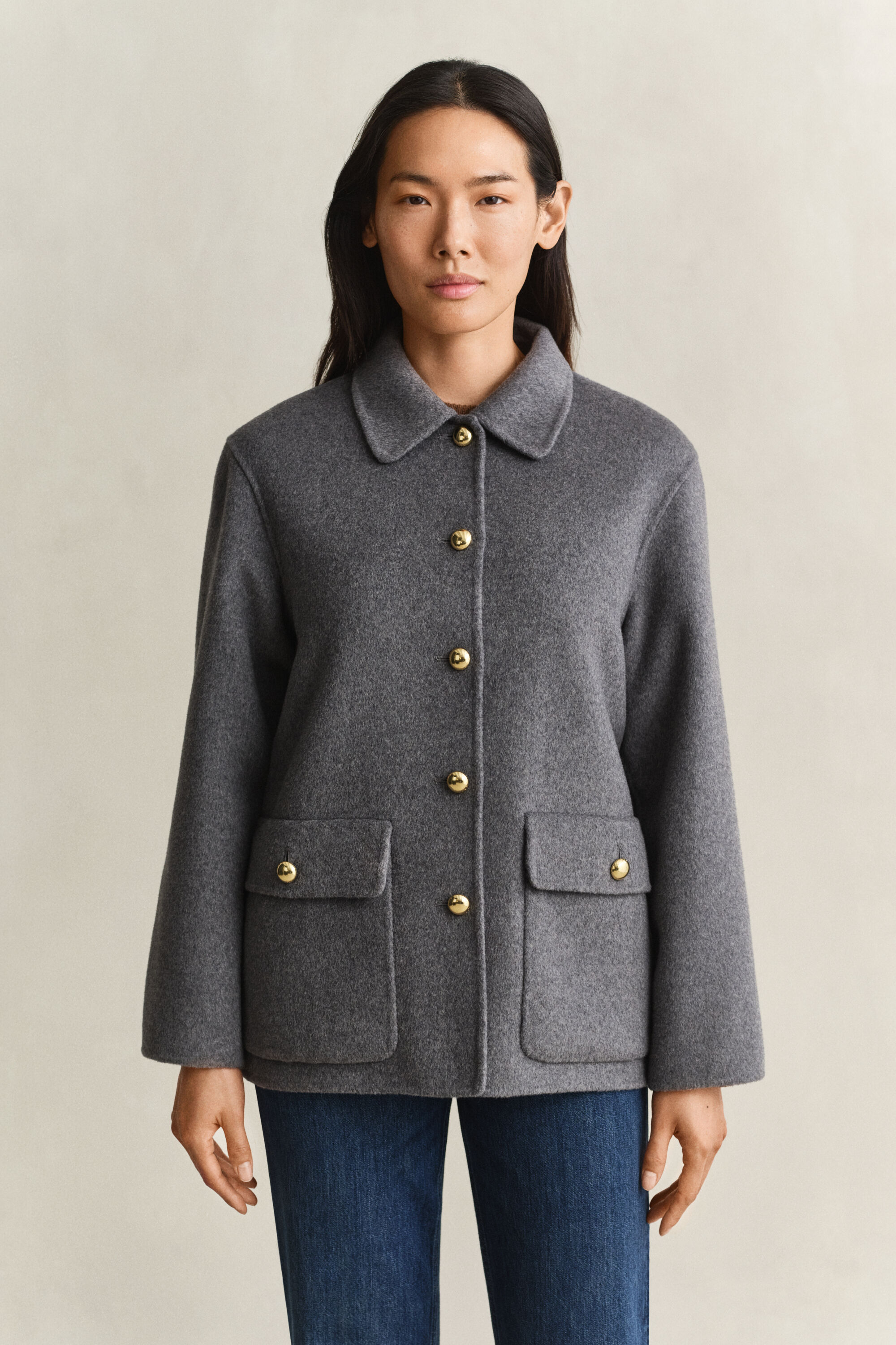 Handgenähte Jacke