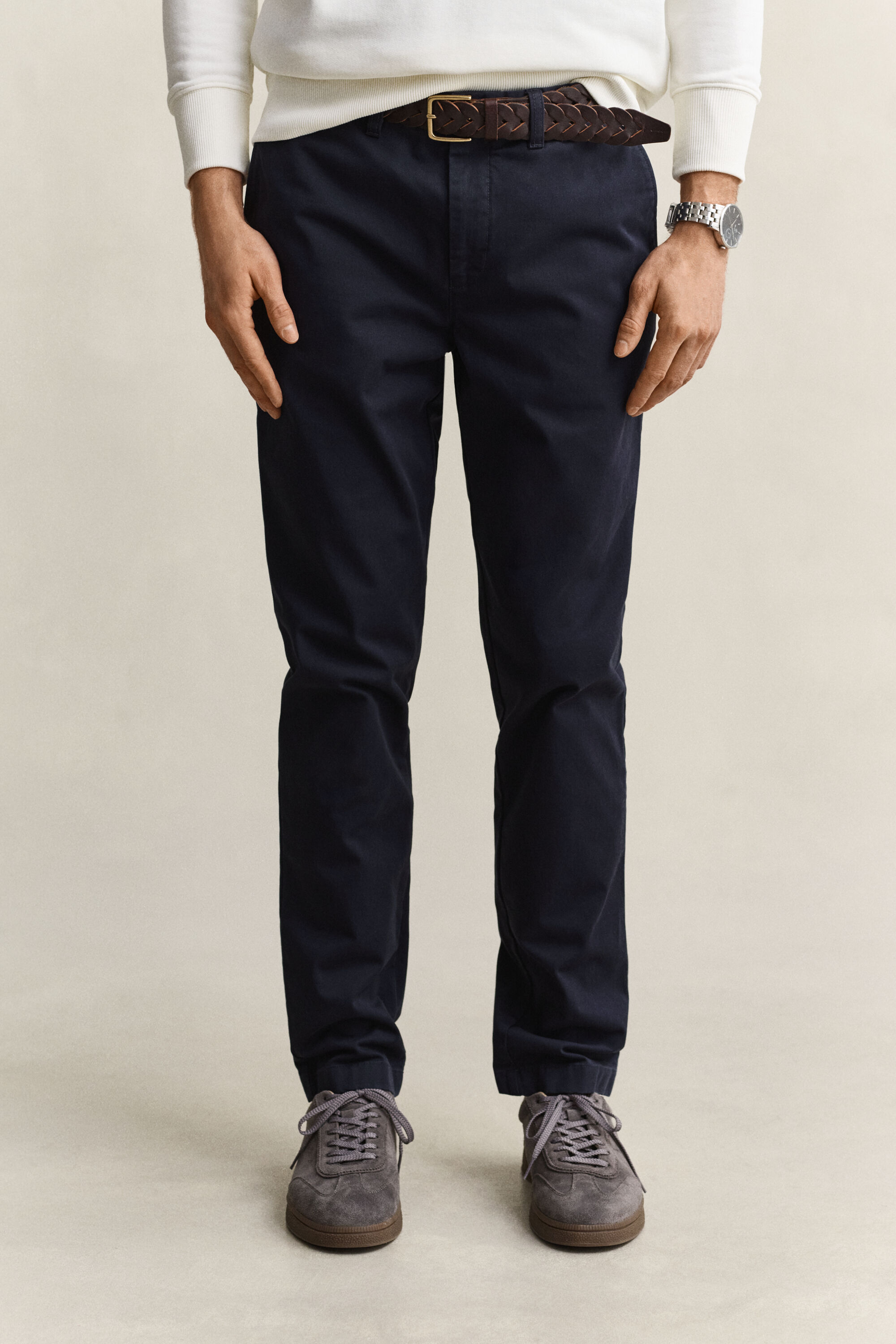 Slim Fit Comfort Chinohose