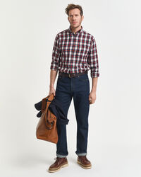 Regular Fit Windblown Flannel Hemd mit Karomuster