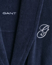 Bestickter Bademantel