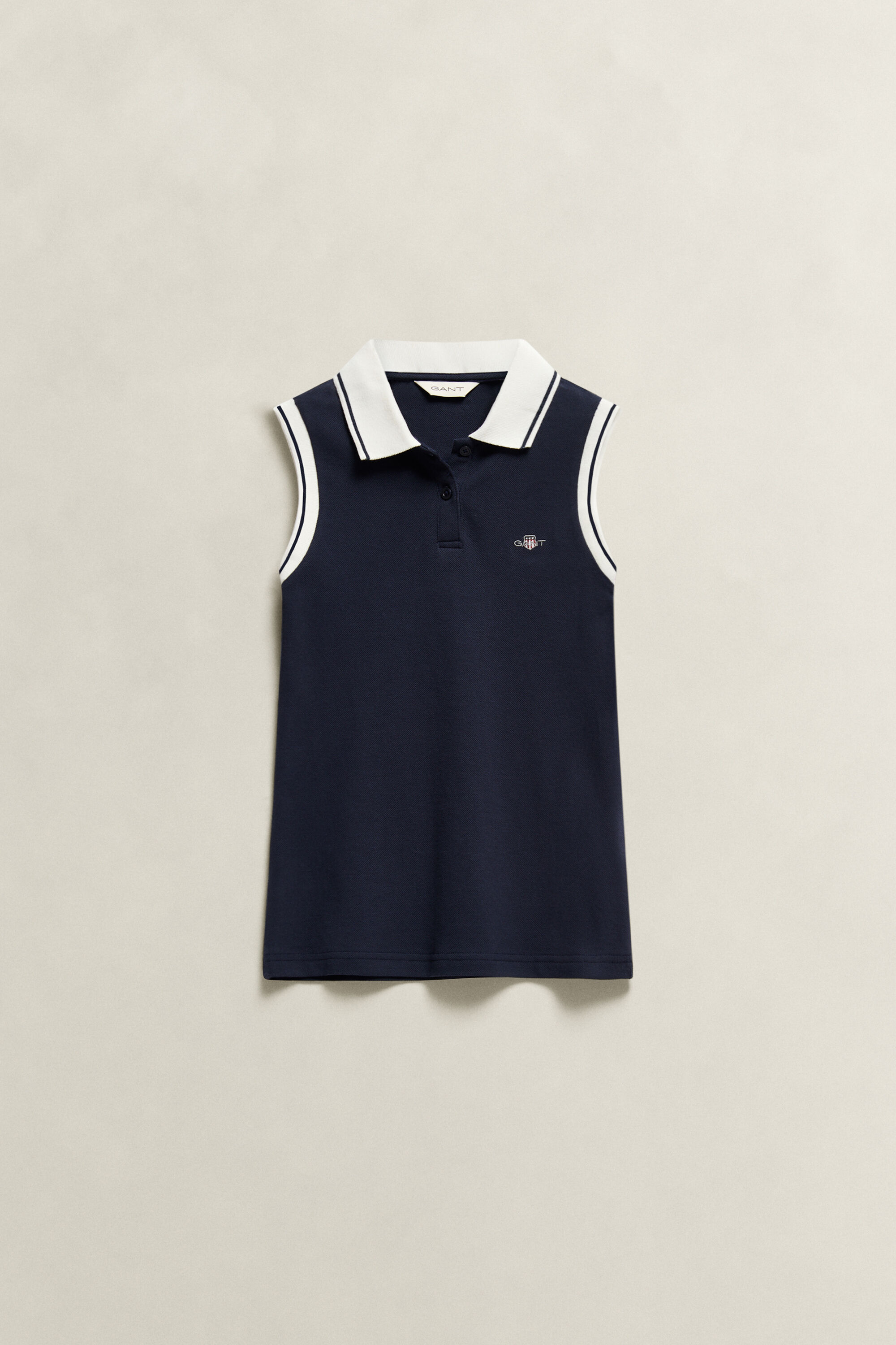 Teen Girls Ärmelloses Poloshirt