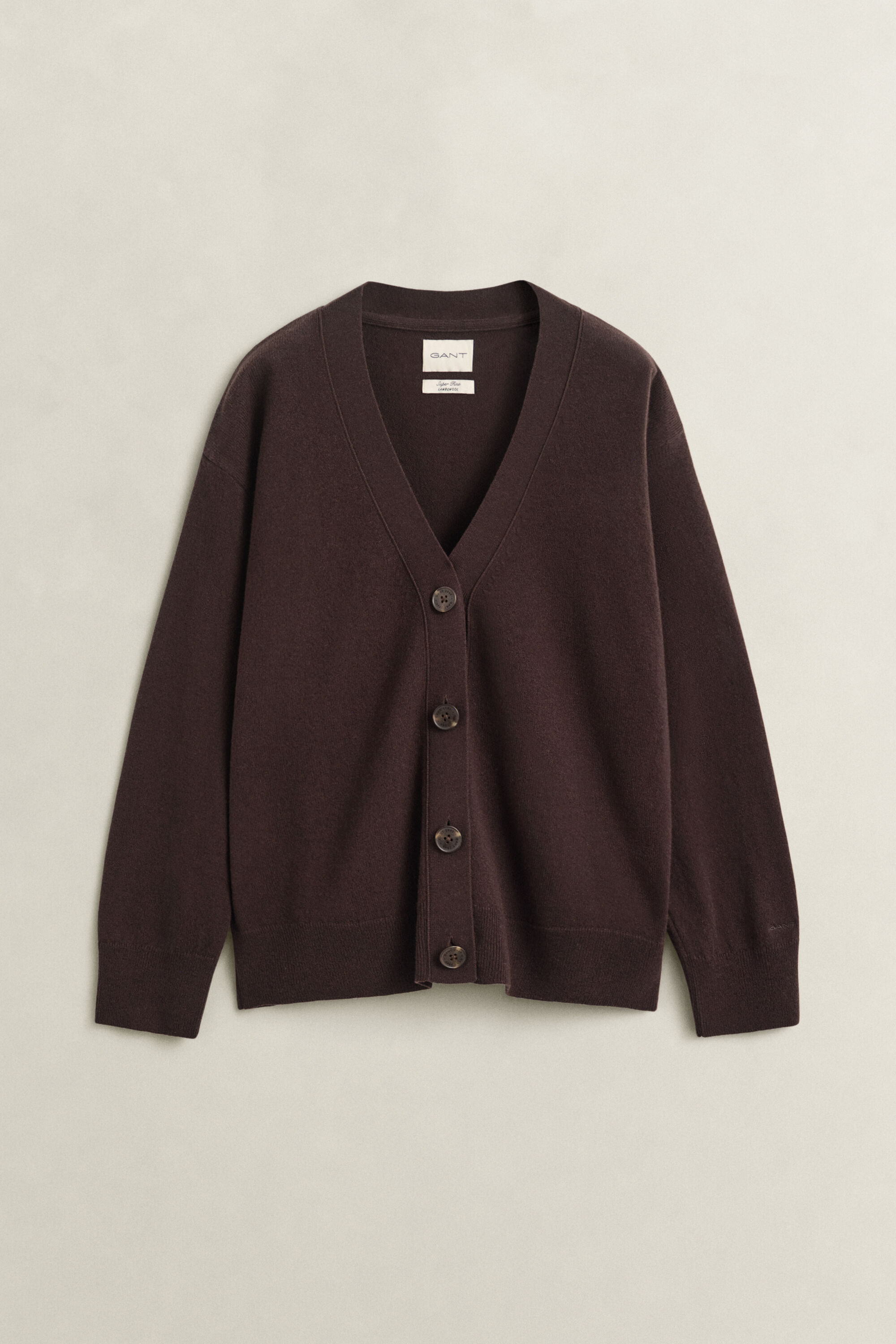 Superfine Lambswool Strickjacke