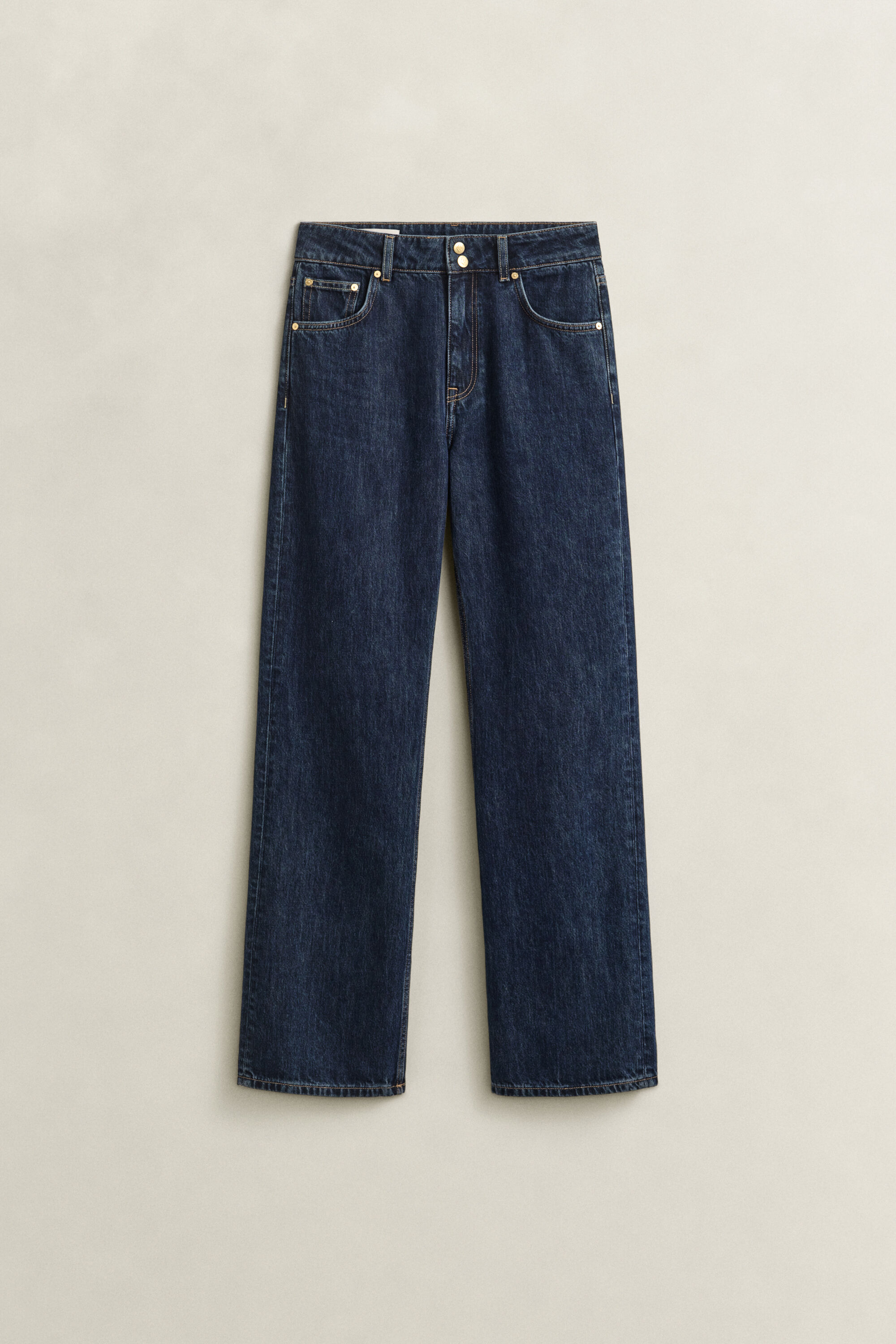 Geknöpfte Relxed Fit Jeans