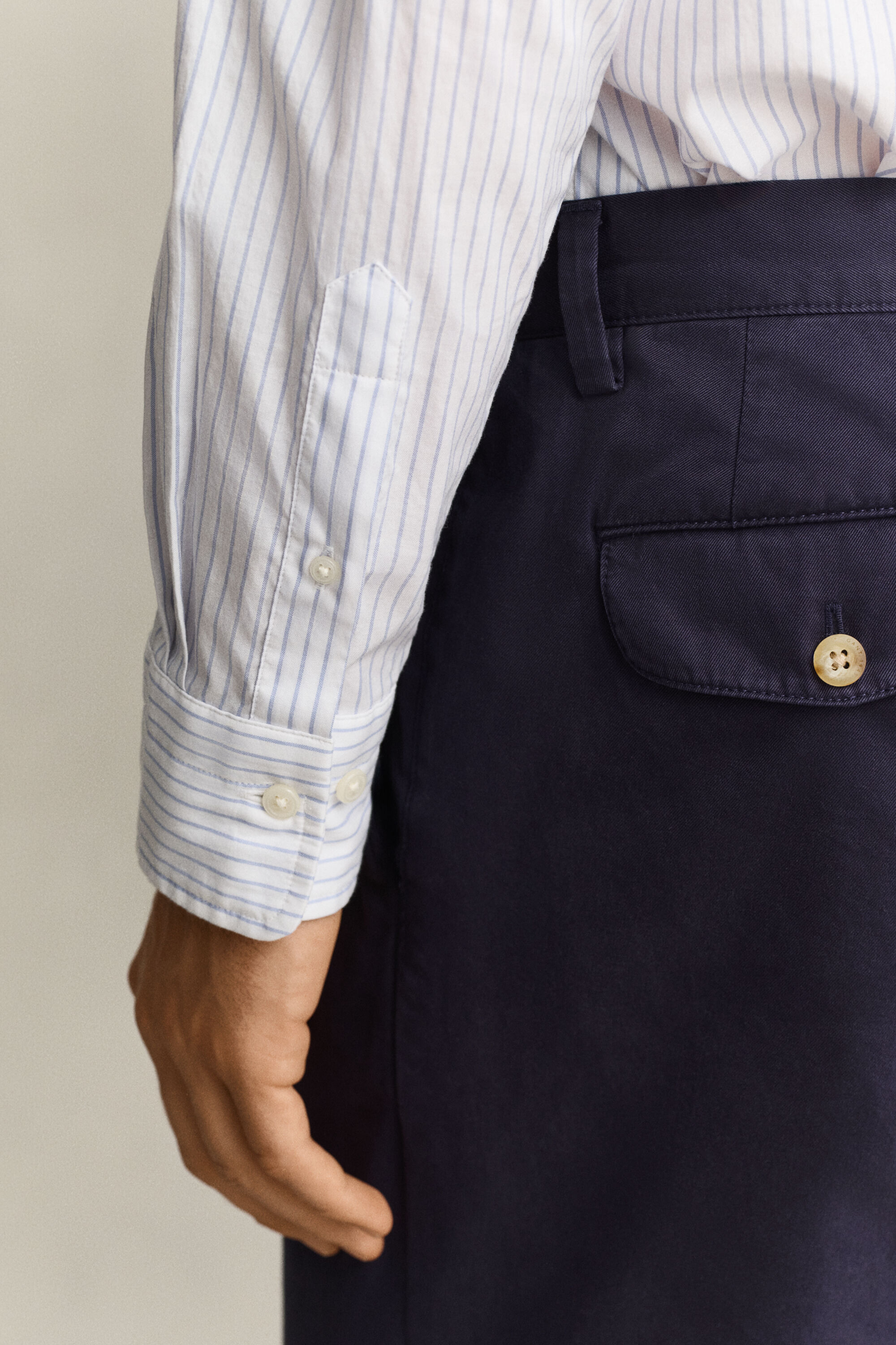 Gant x Yale Oxford-Hemd mit Streifen