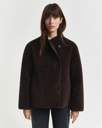 Jacke aus Shearling-Imitat
