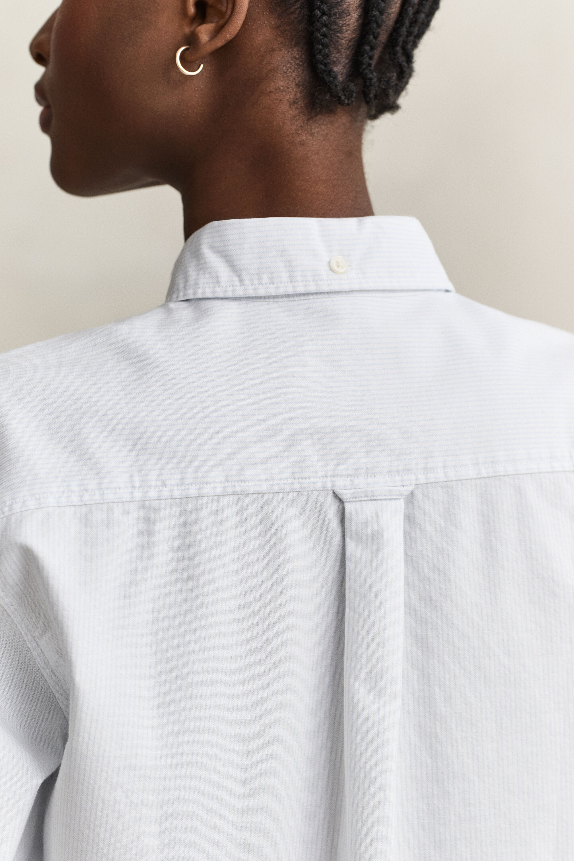 Classic Oxford-Bluse mit Streifen