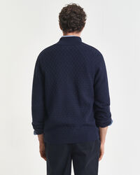 Strickjacke mit Mikrostruktur