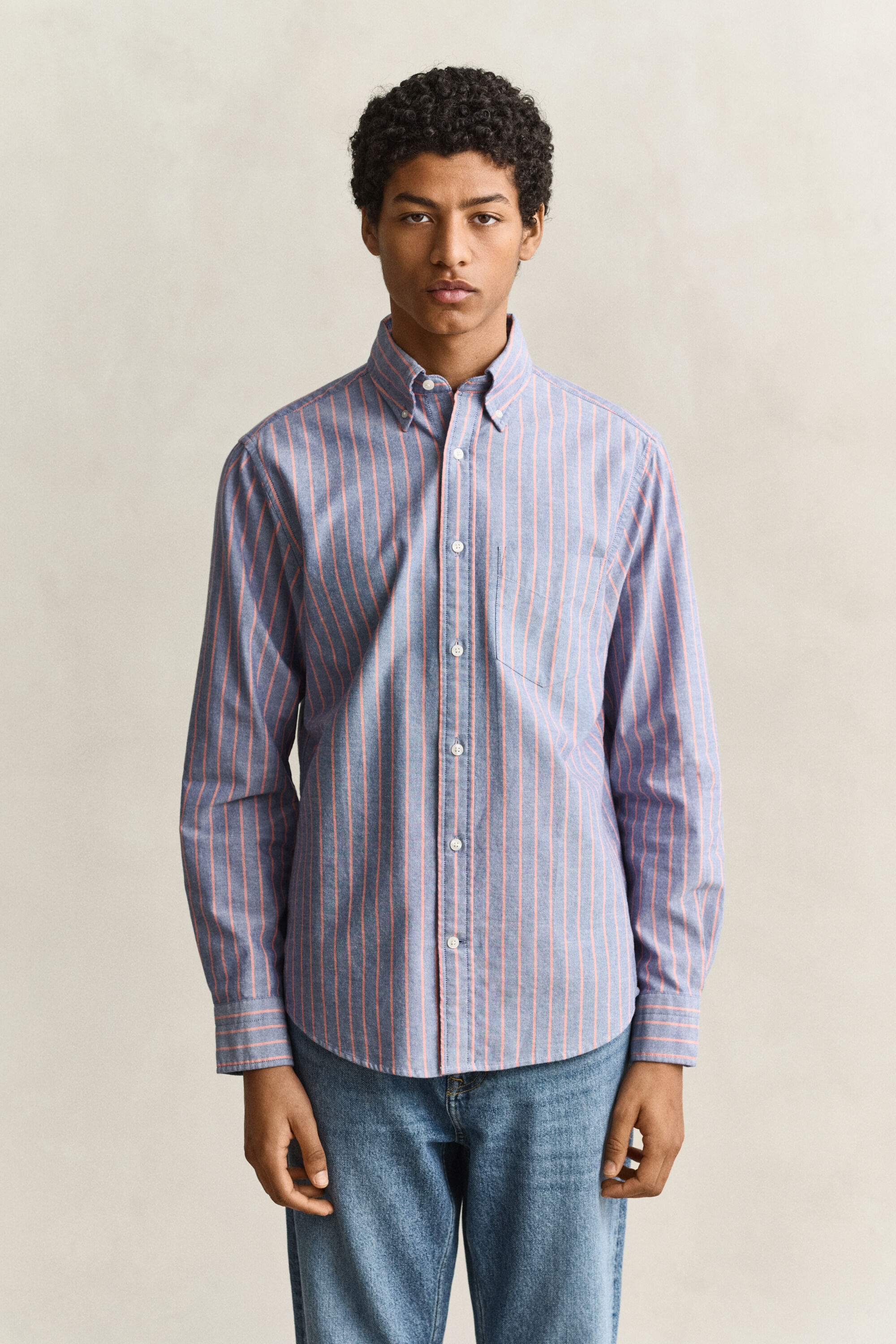 Classic Oxford-Hemd mit Streifen