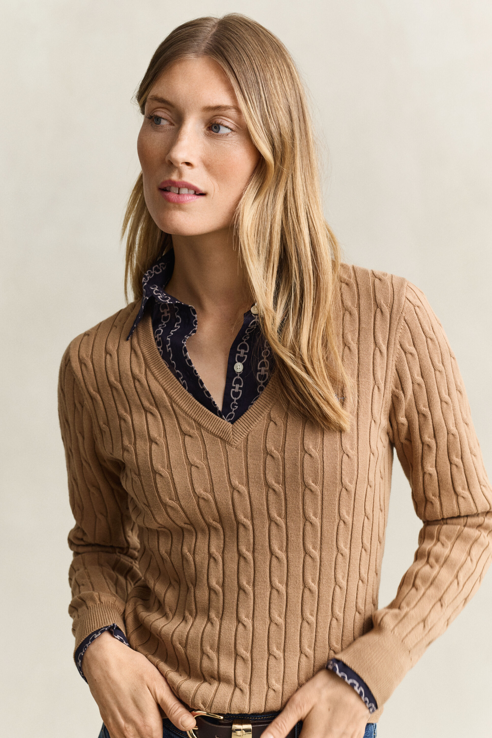 Classic Zopfstrickpullover
