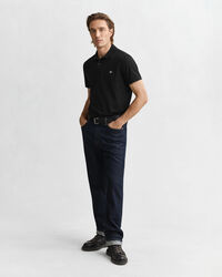 Regular Fit Shield Piqu&eacute; Poloshirt