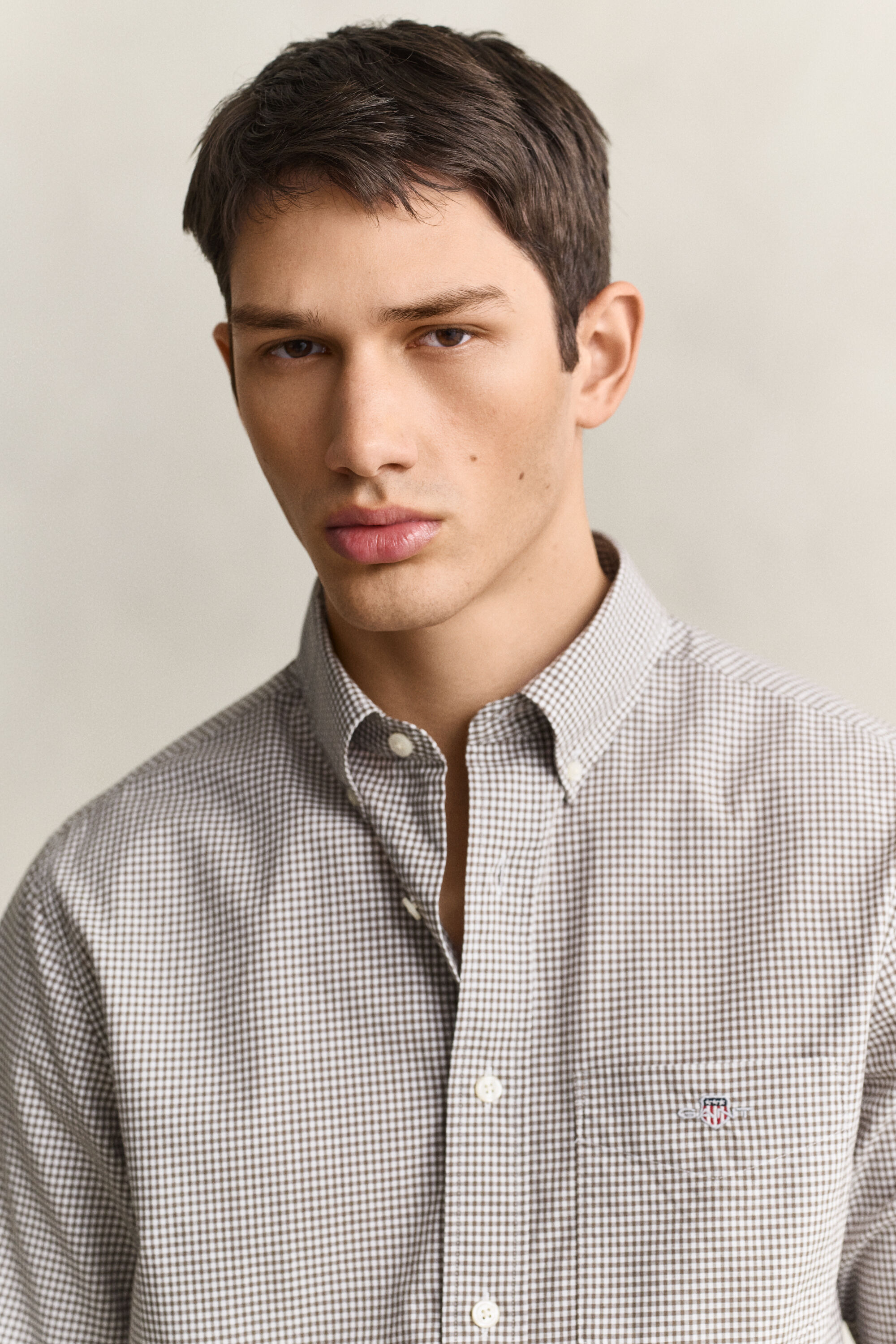 Gingham Classic Popeline Hemd
