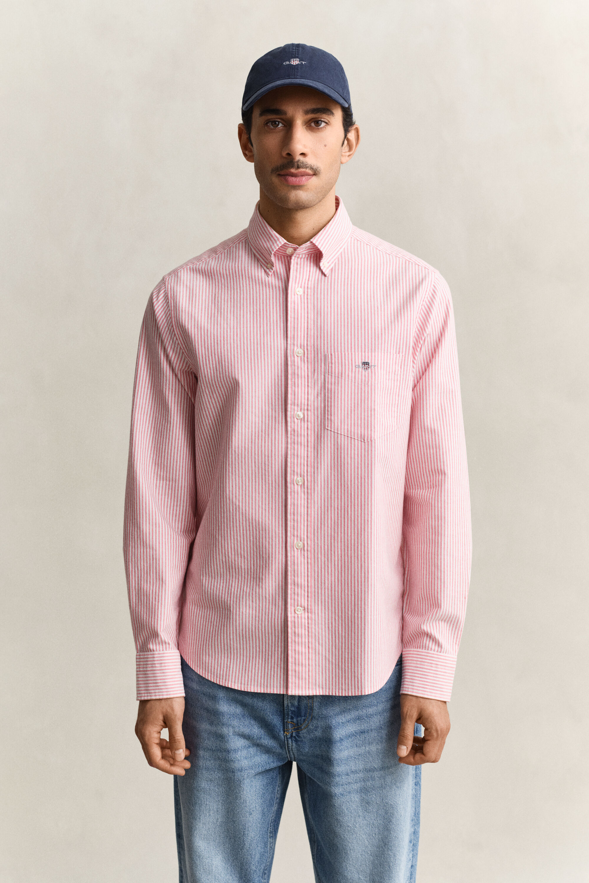 Banker Stripe Classic Oxford-Hemd