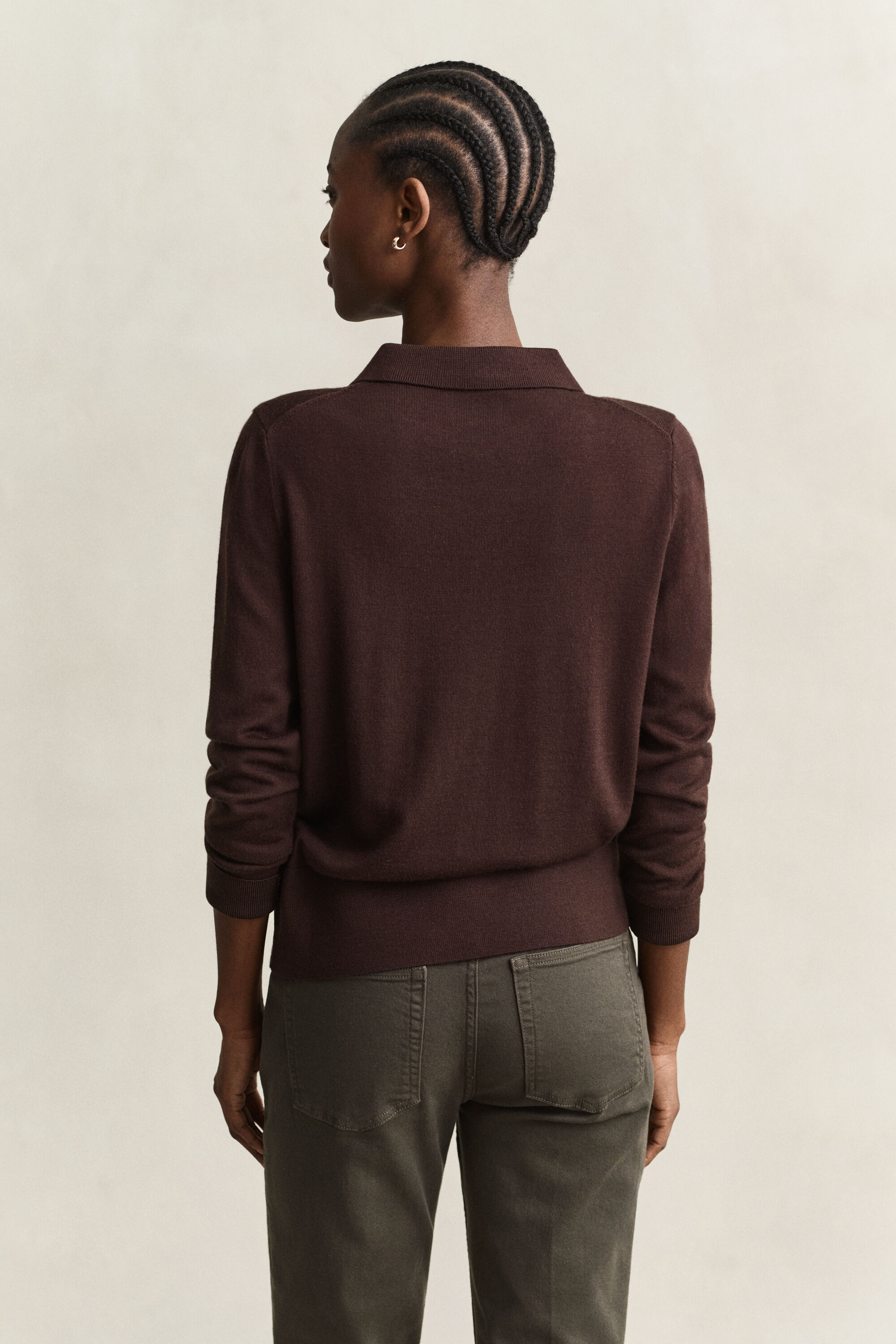 Strickjacke aus extrafeiner Merinowolle