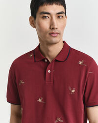 Poloshirt mit Stickerei