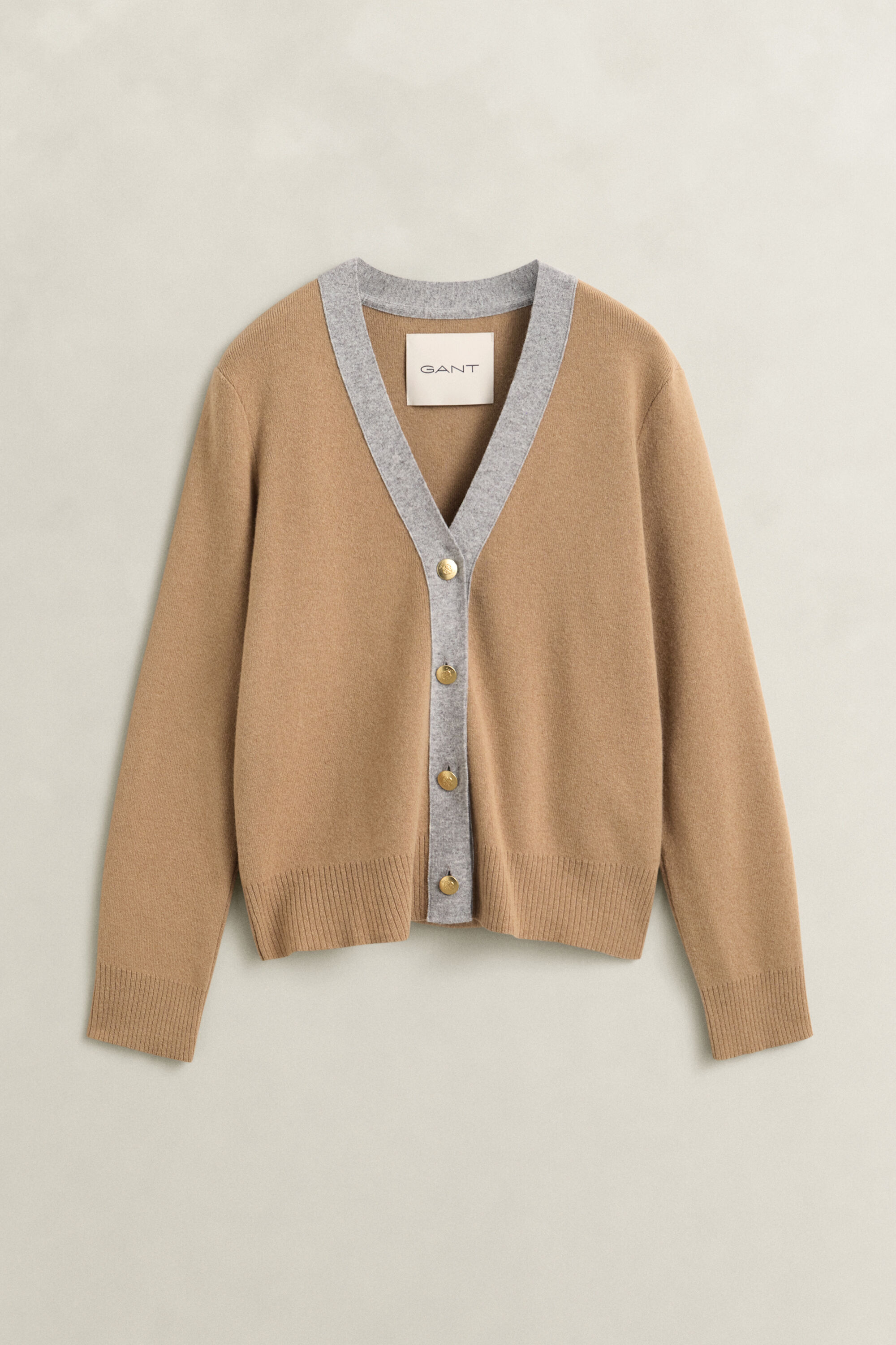 Cardigan mit Kontrastdetails