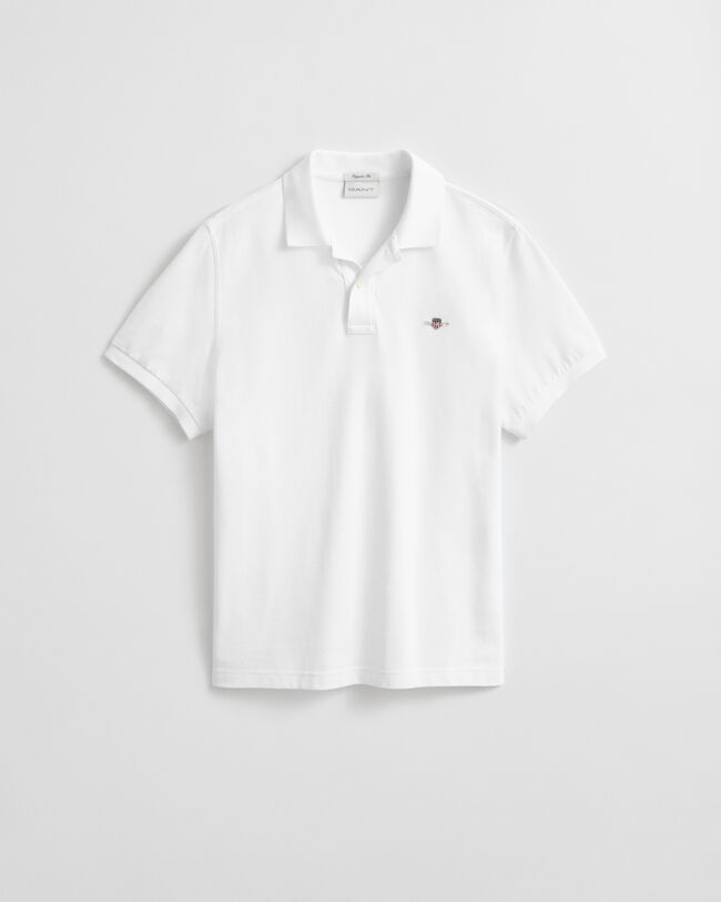 Regular Fit Shield Piqu&eacute; Poloshirt