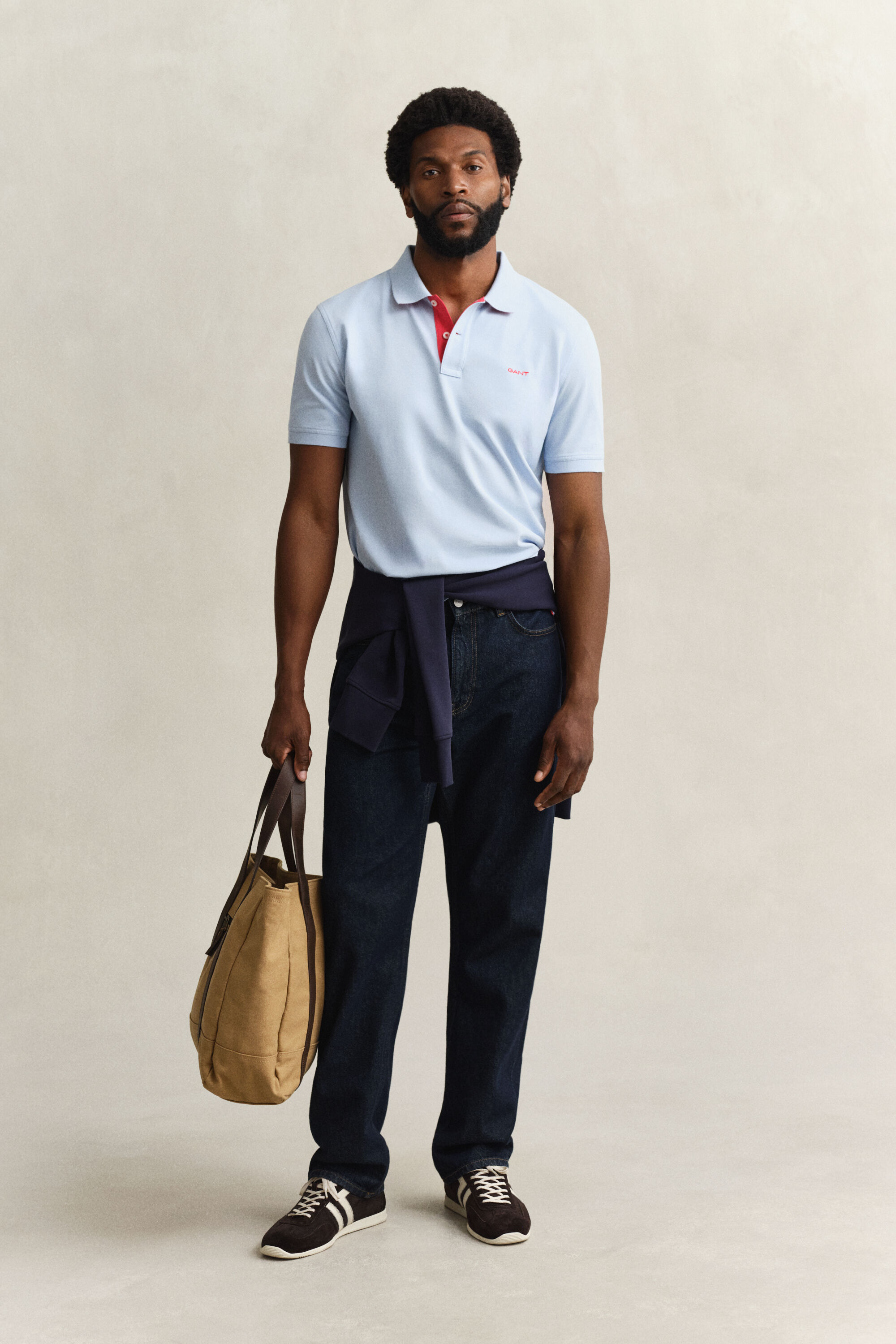 Kontrast Piqué Poloshirt