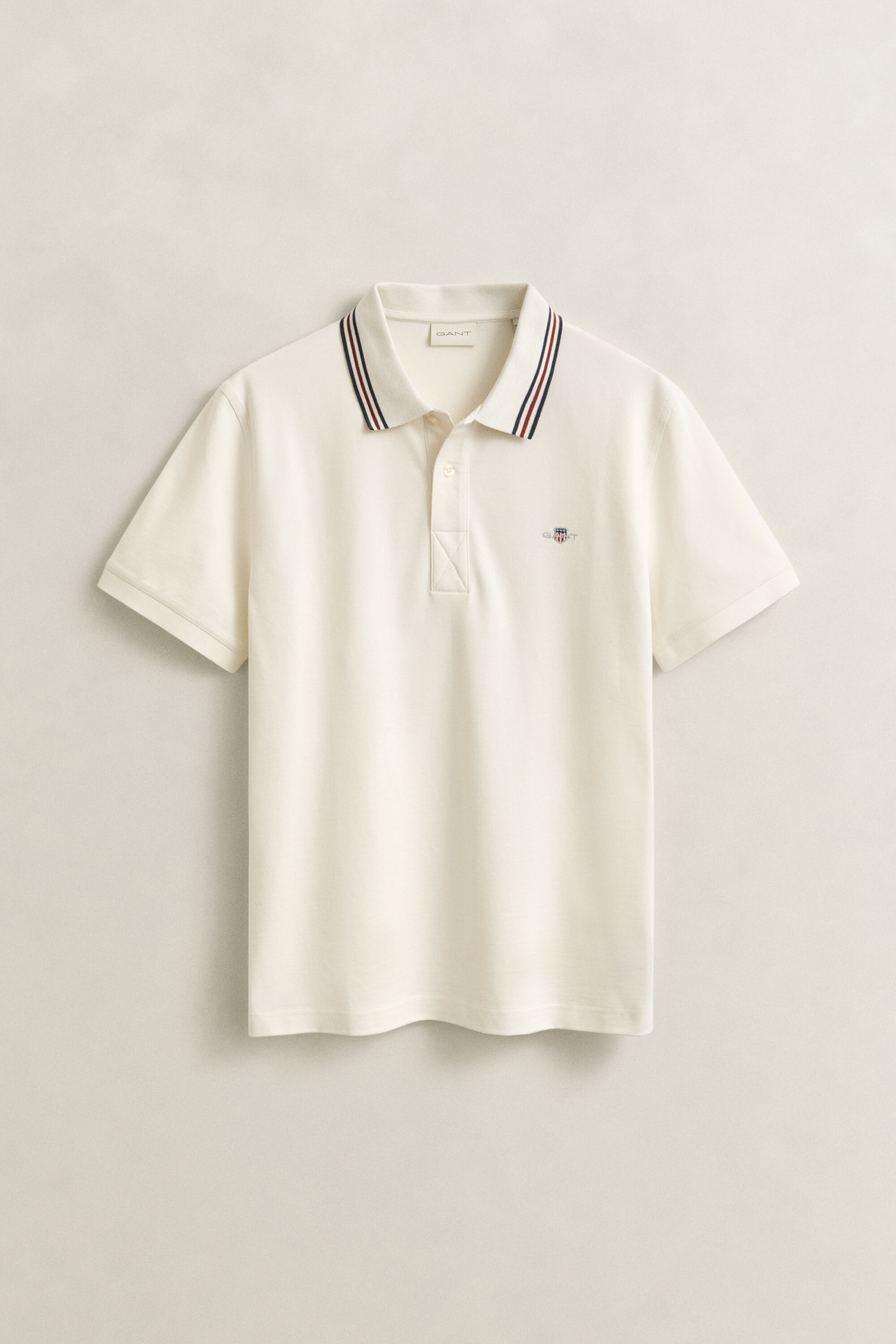 Poloshirt mit Kragenstreifen