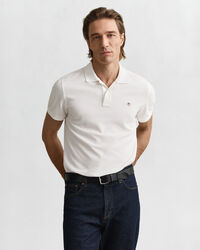 Regular Fit Shield Piqu&eacute; Poloshirt
