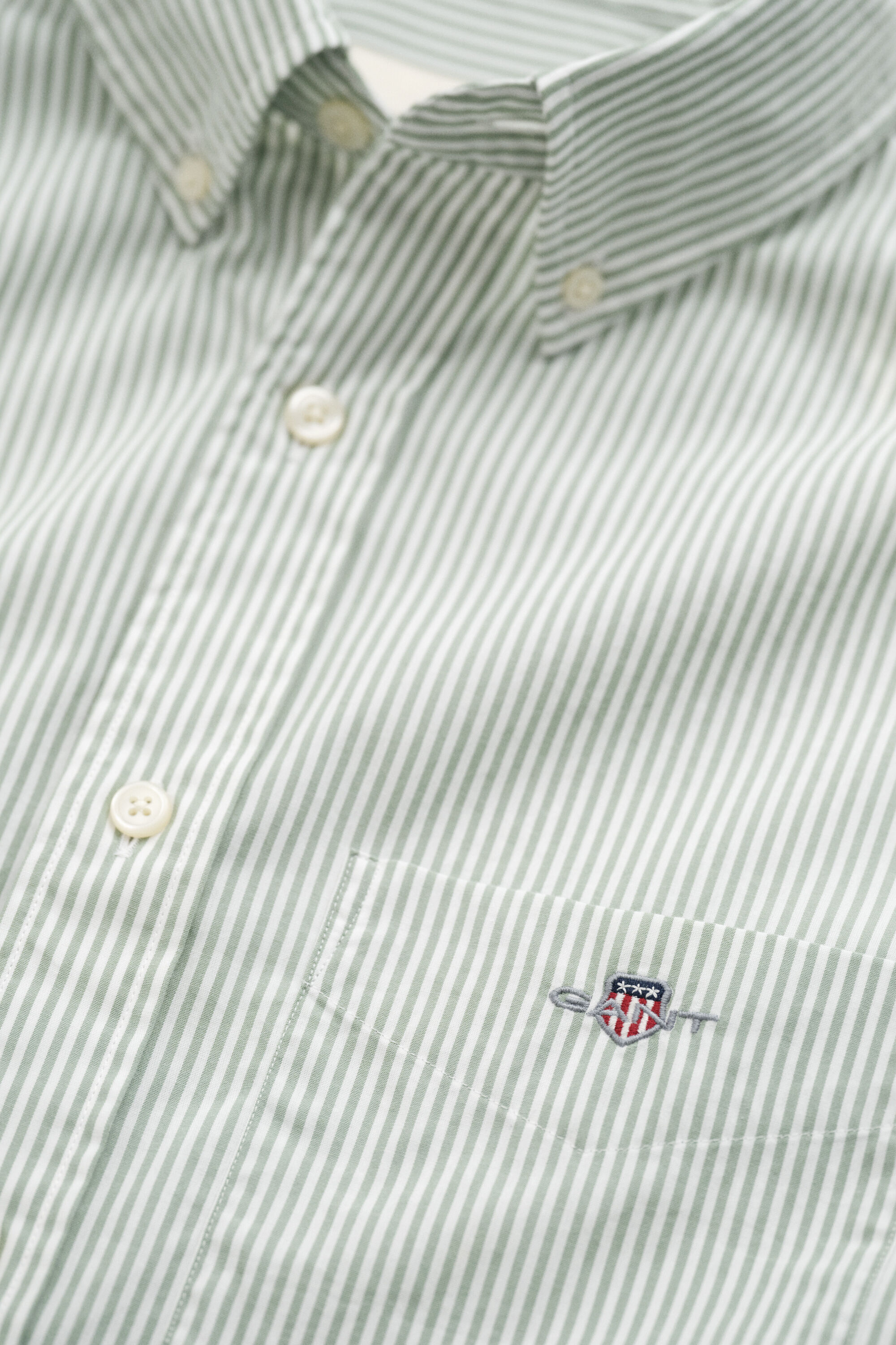 Banker Stripe Classic Popeline Hemd