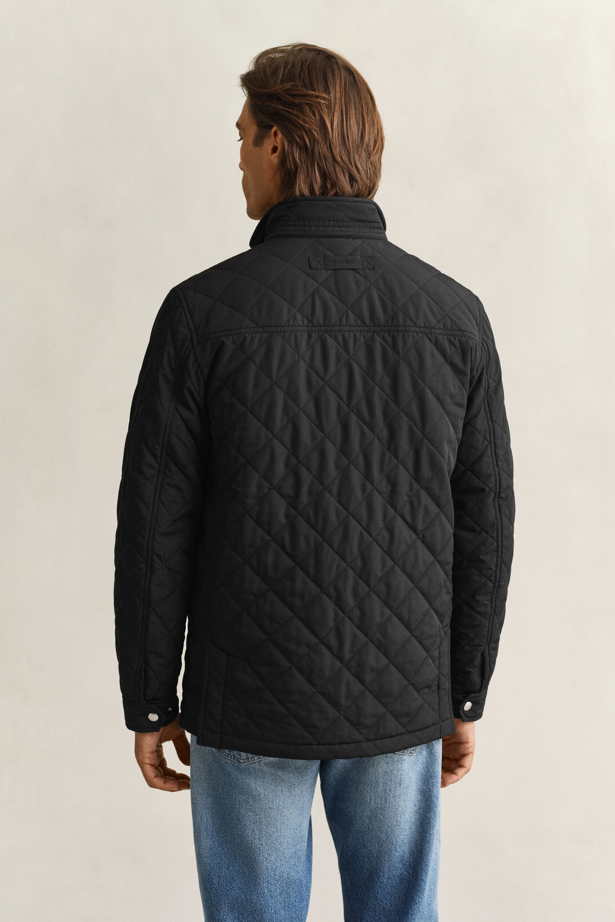 Mittellange Windcheater Steppjacke