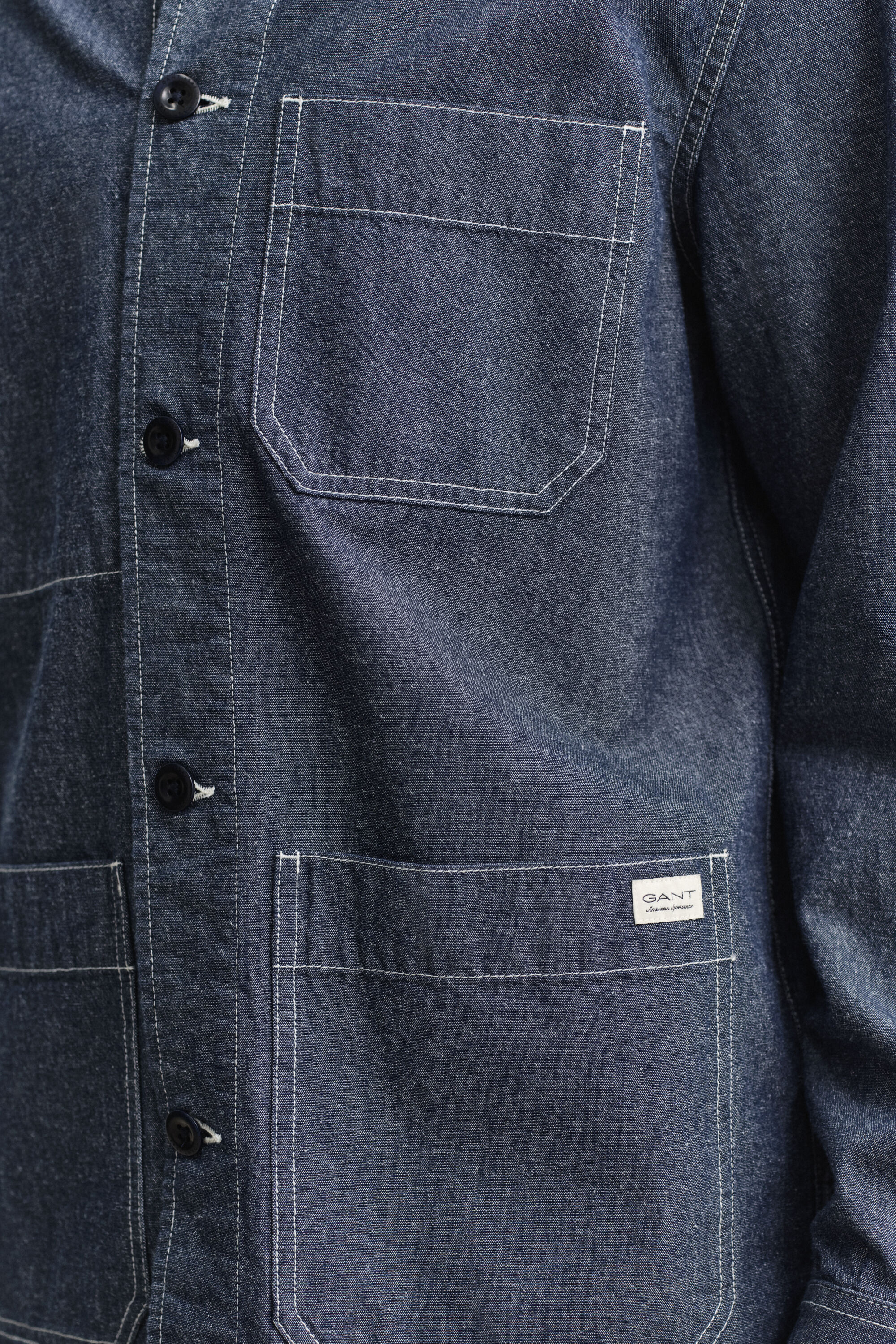 Chambray Hemdjacke