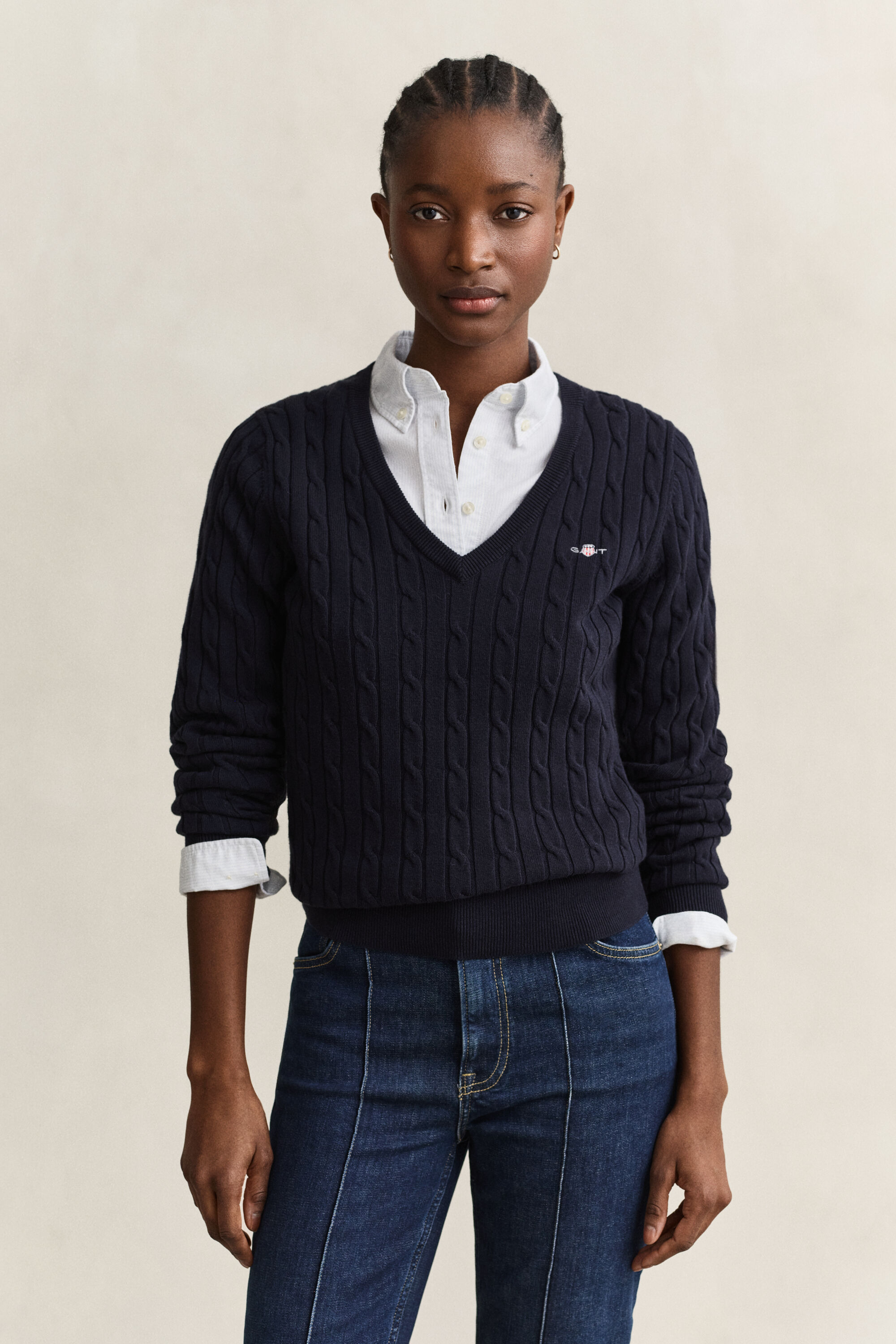 Classic Zopfstrickpullover