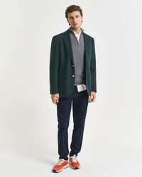 Troyer aus Baumwoll-Piqu&eacute;