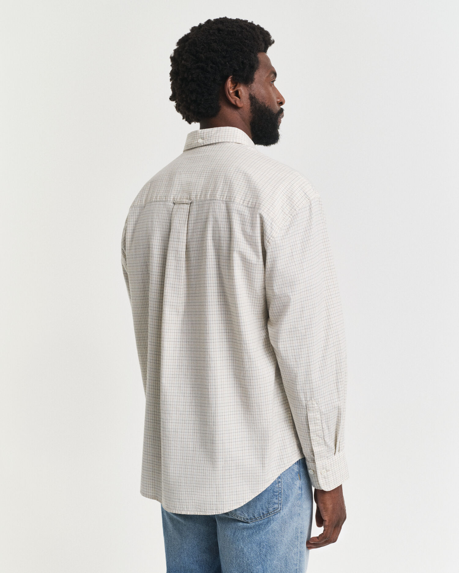 Oversized Fit Luxury Oxford Hemd mit Karomuster