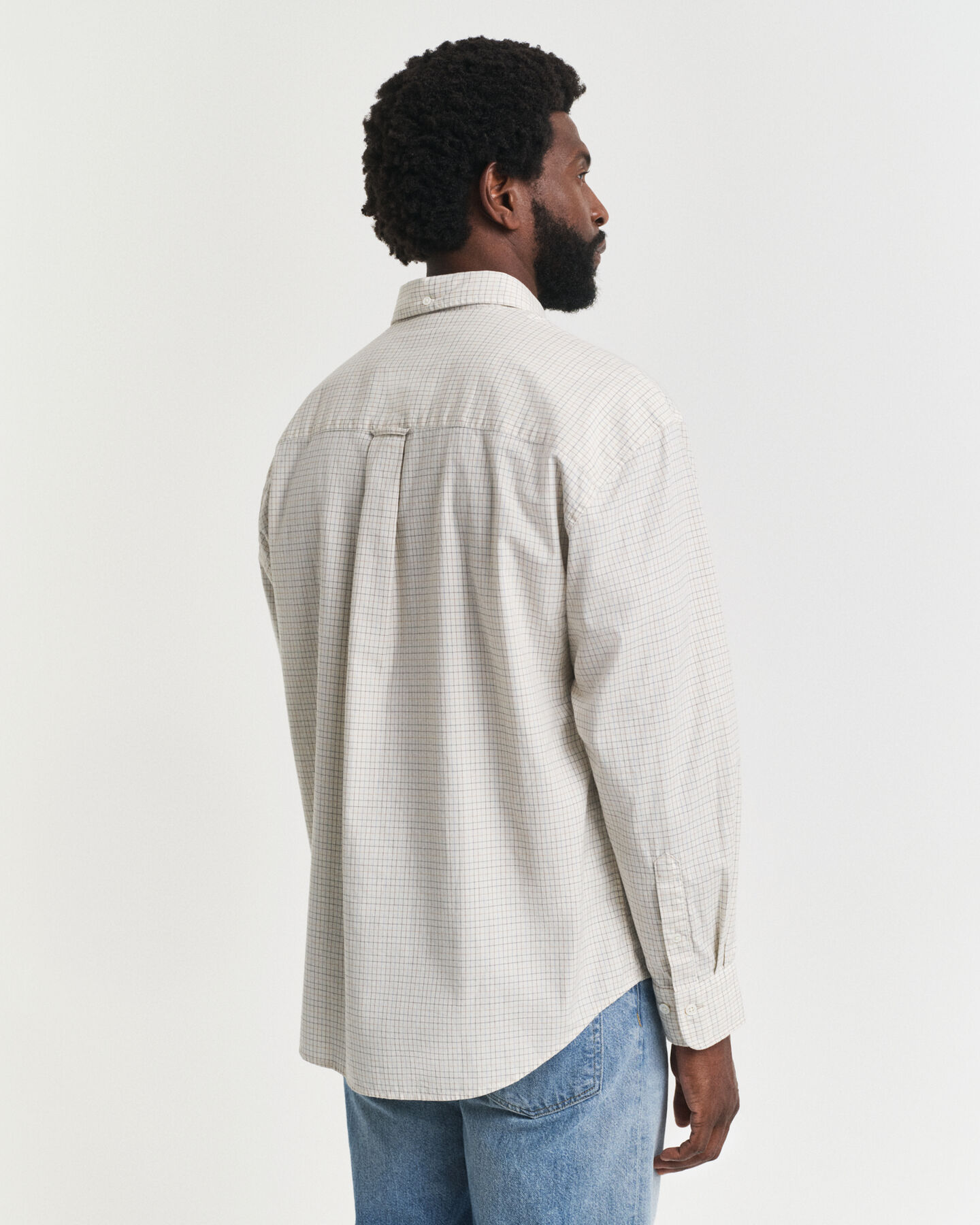 Oversized Fit Luxury Oxford Hemd mit Karomuster