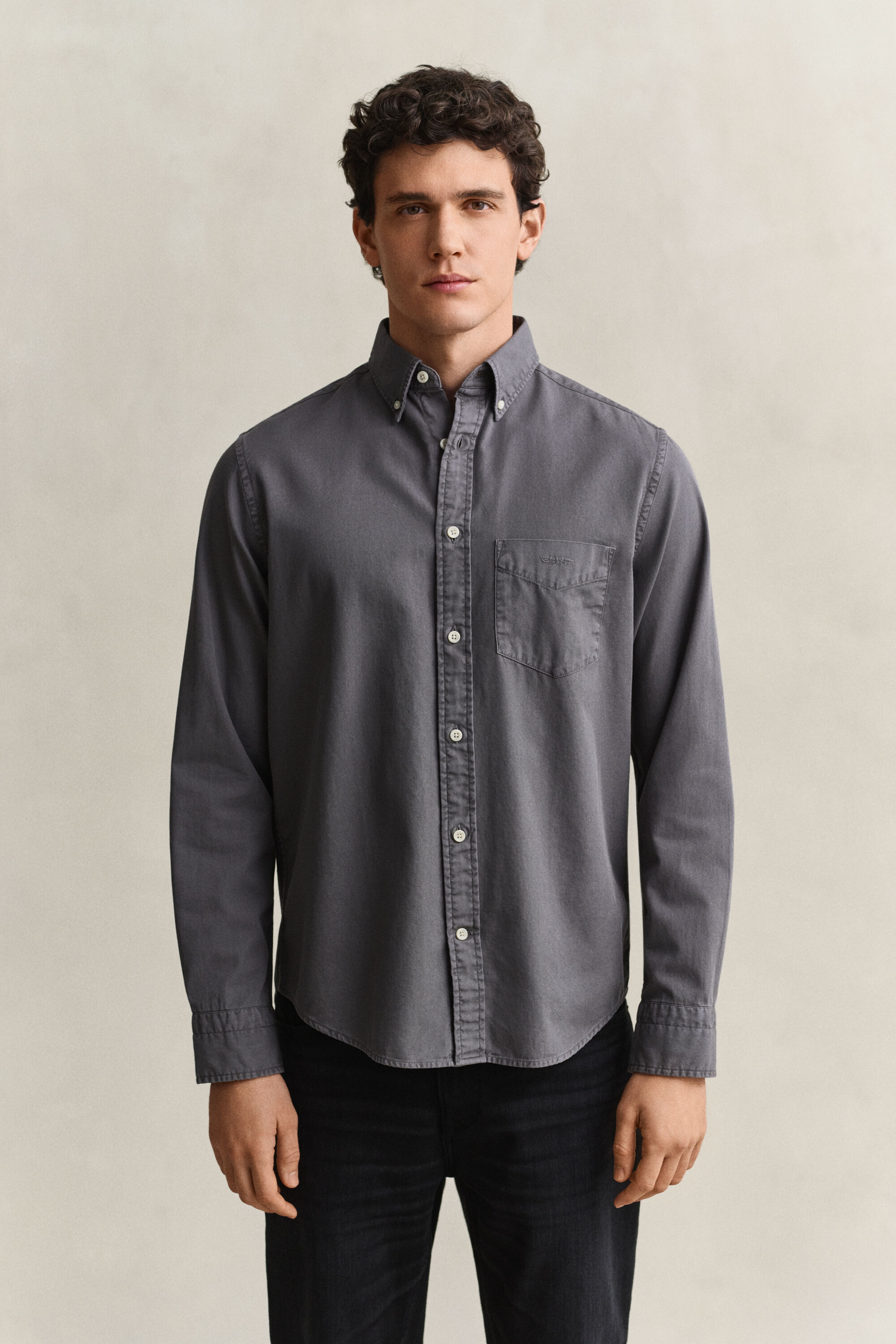 Regular Fit Twillhemd