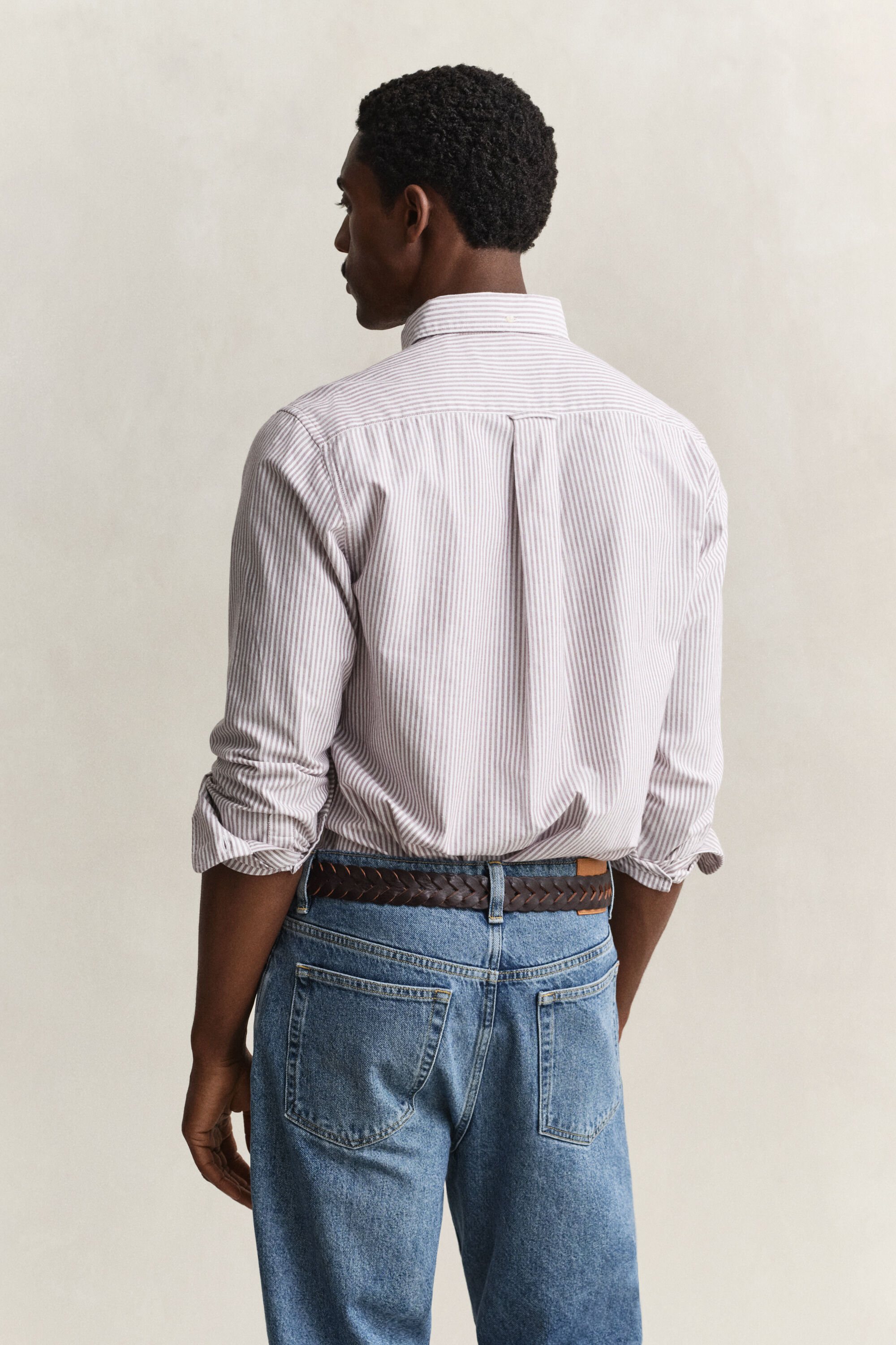 Banker Stripe Classic Oxford-Hemd
