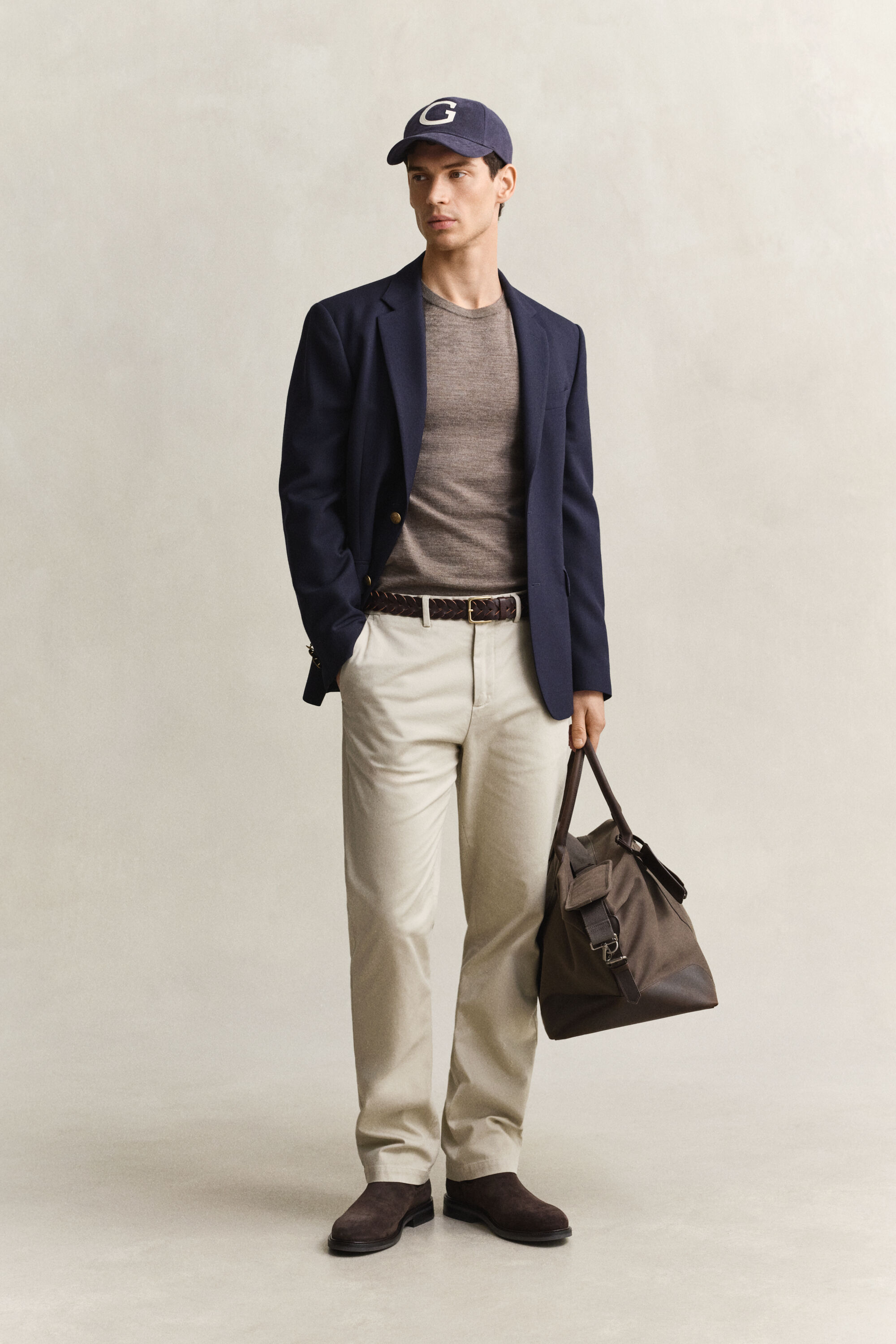 Regular Fit Smart Chinohose