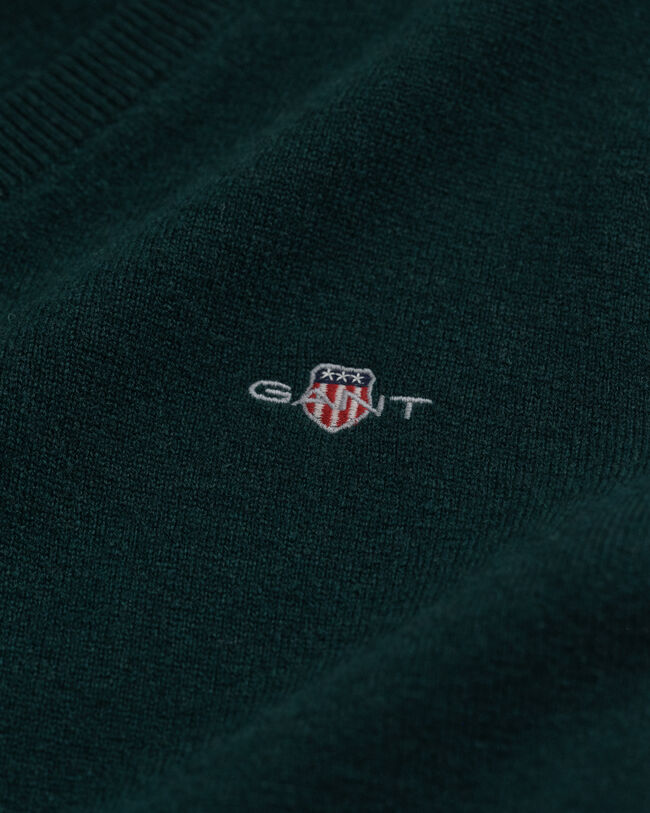 Superfine Lambswool V-Neck Pullover