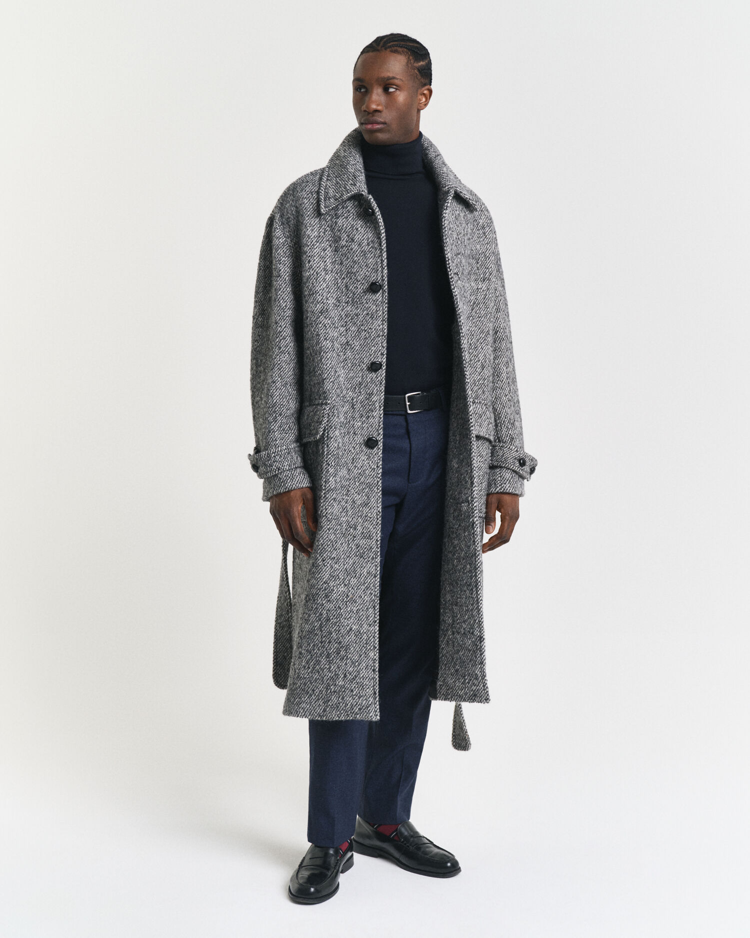 Klassischer Rollkragenpullover aus Baumwolle