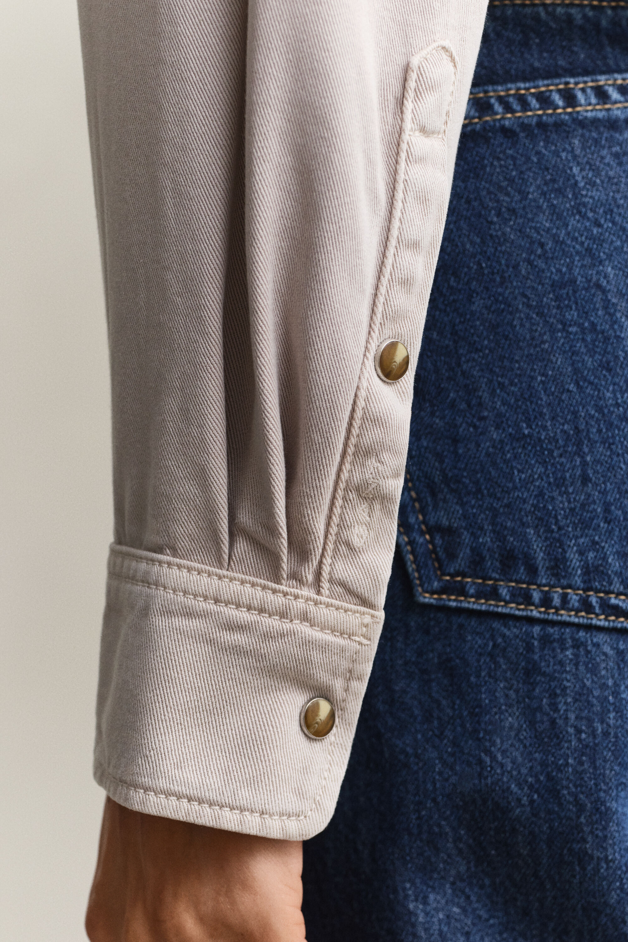 Ranger Bluse aus Denim-Twill