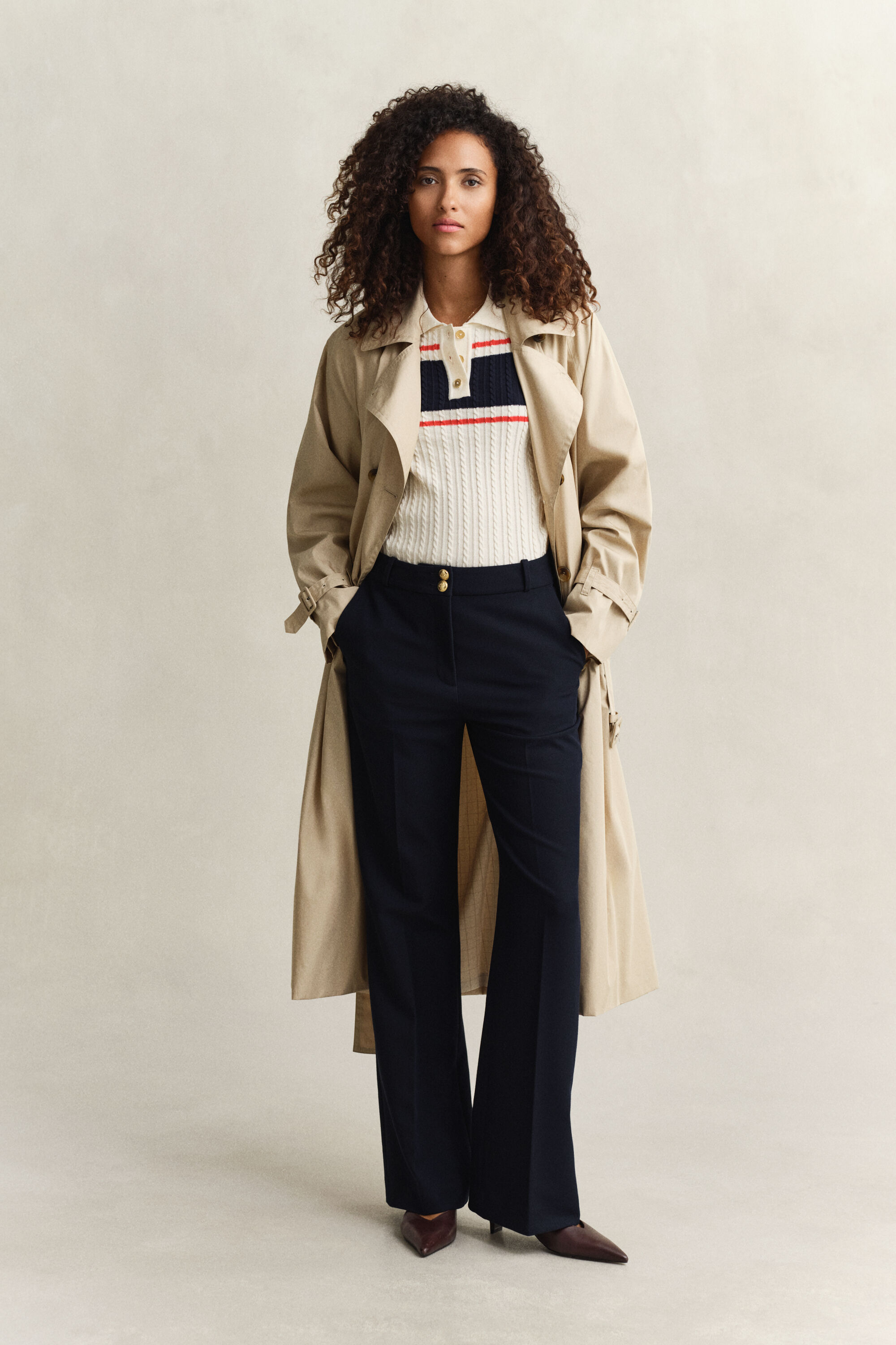 Kurzarm-Rugger aus Baumwolle