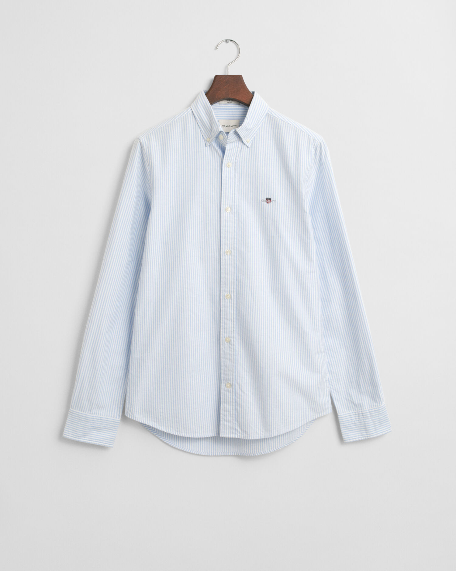 Slim Fit Classic Oxford-Hemd mit Bankerstreifen