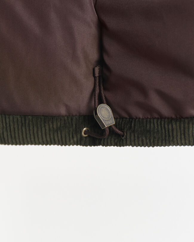 Daunenjacke aus Cord