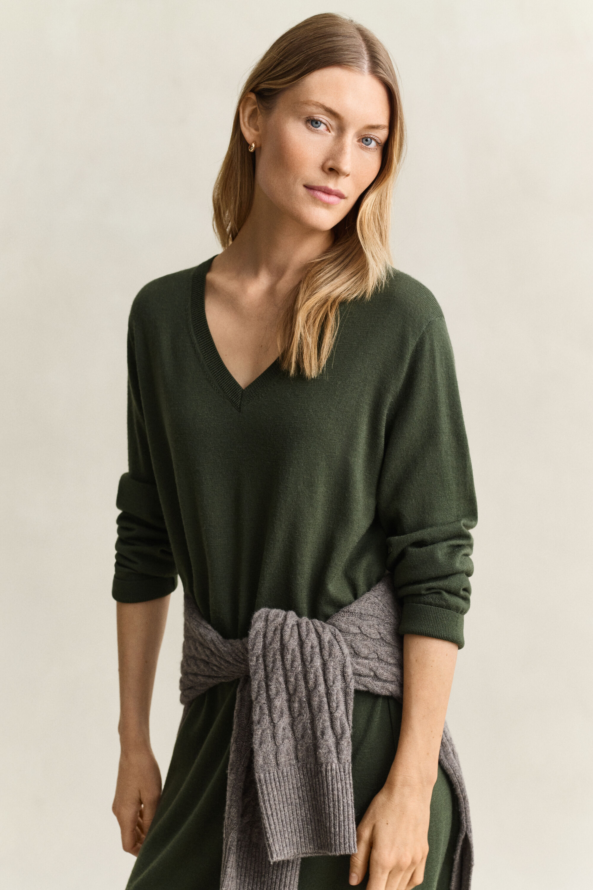 Kleid aus extrafeiner Merinowolle