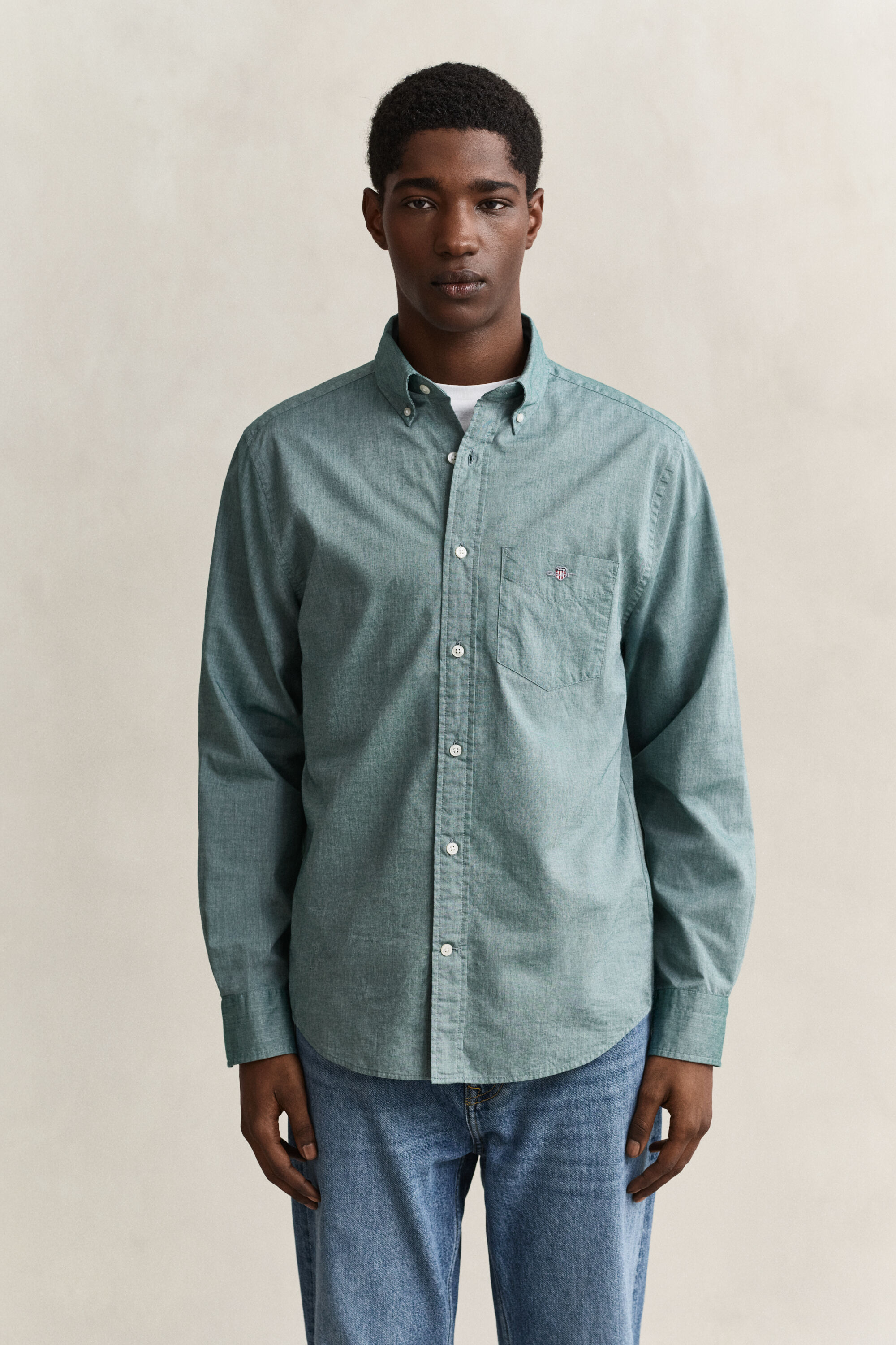 Classic Regular Fit Popeline Hemd