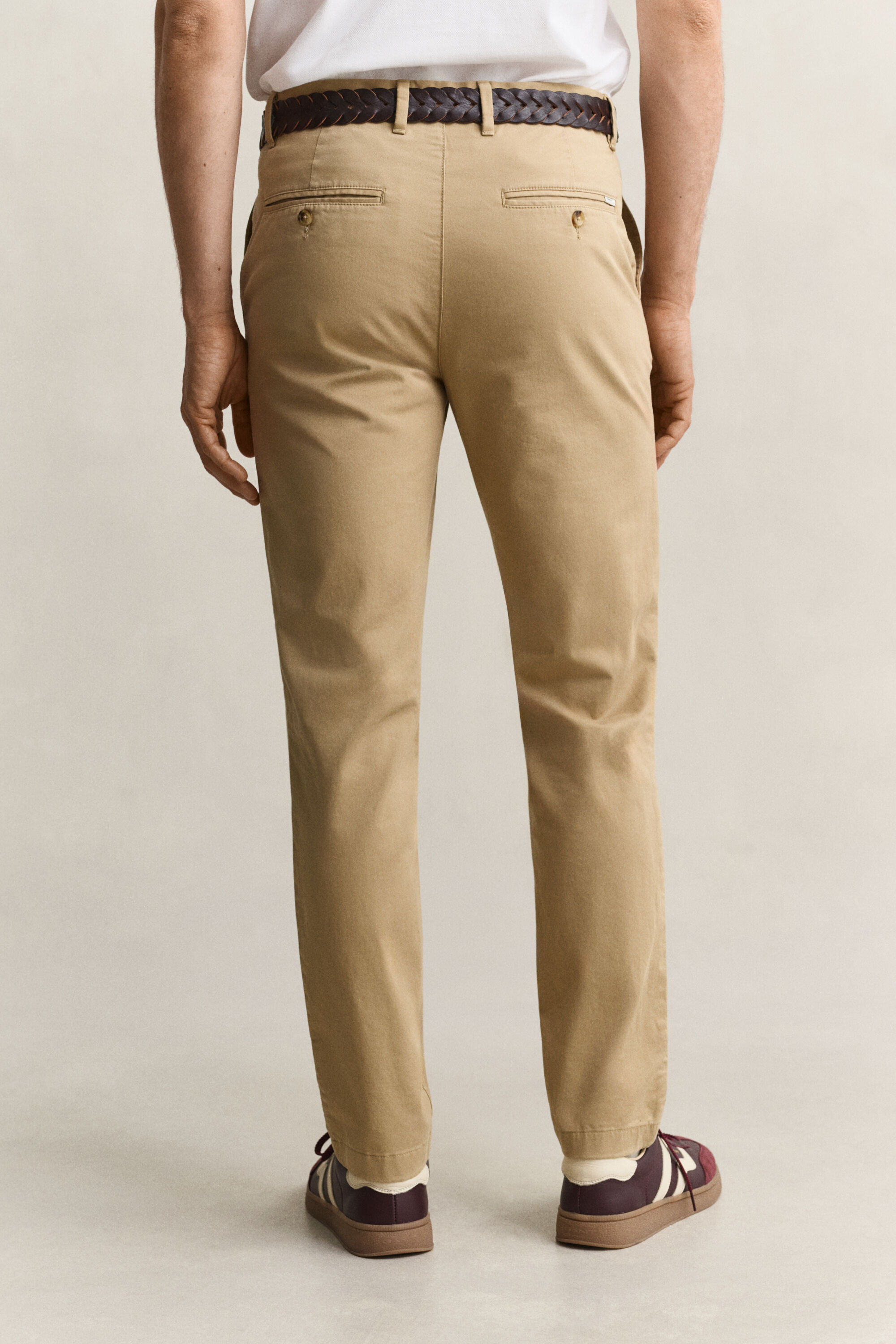 Classic Slim Fit Chinohose