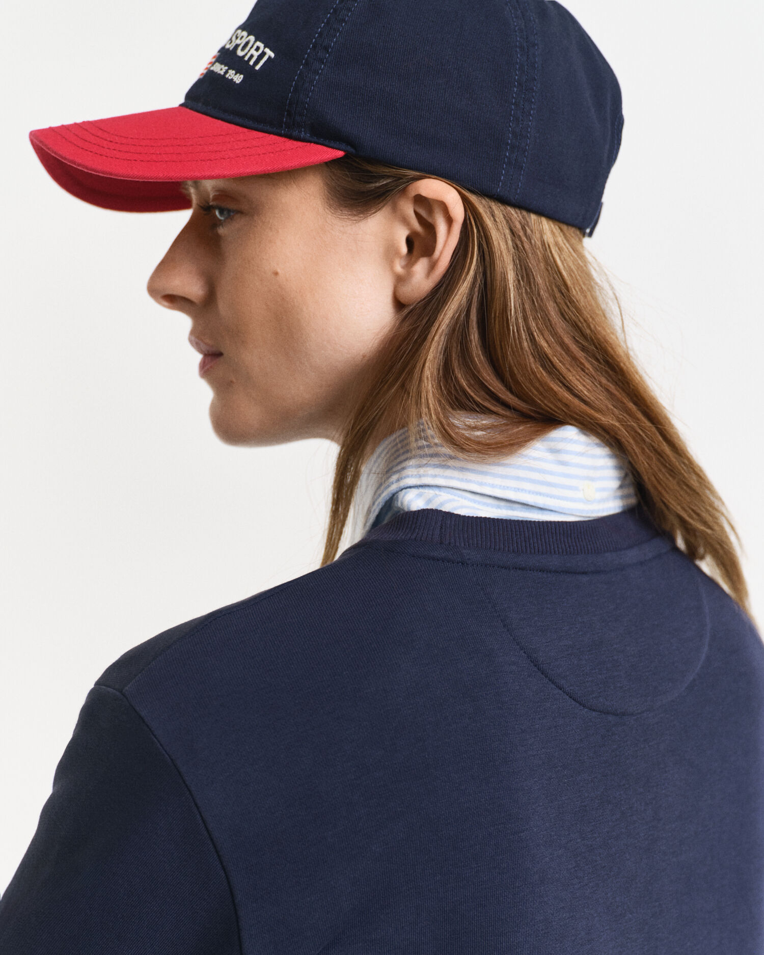 Shield Sweatkleid mit Rundhalsausschnitt