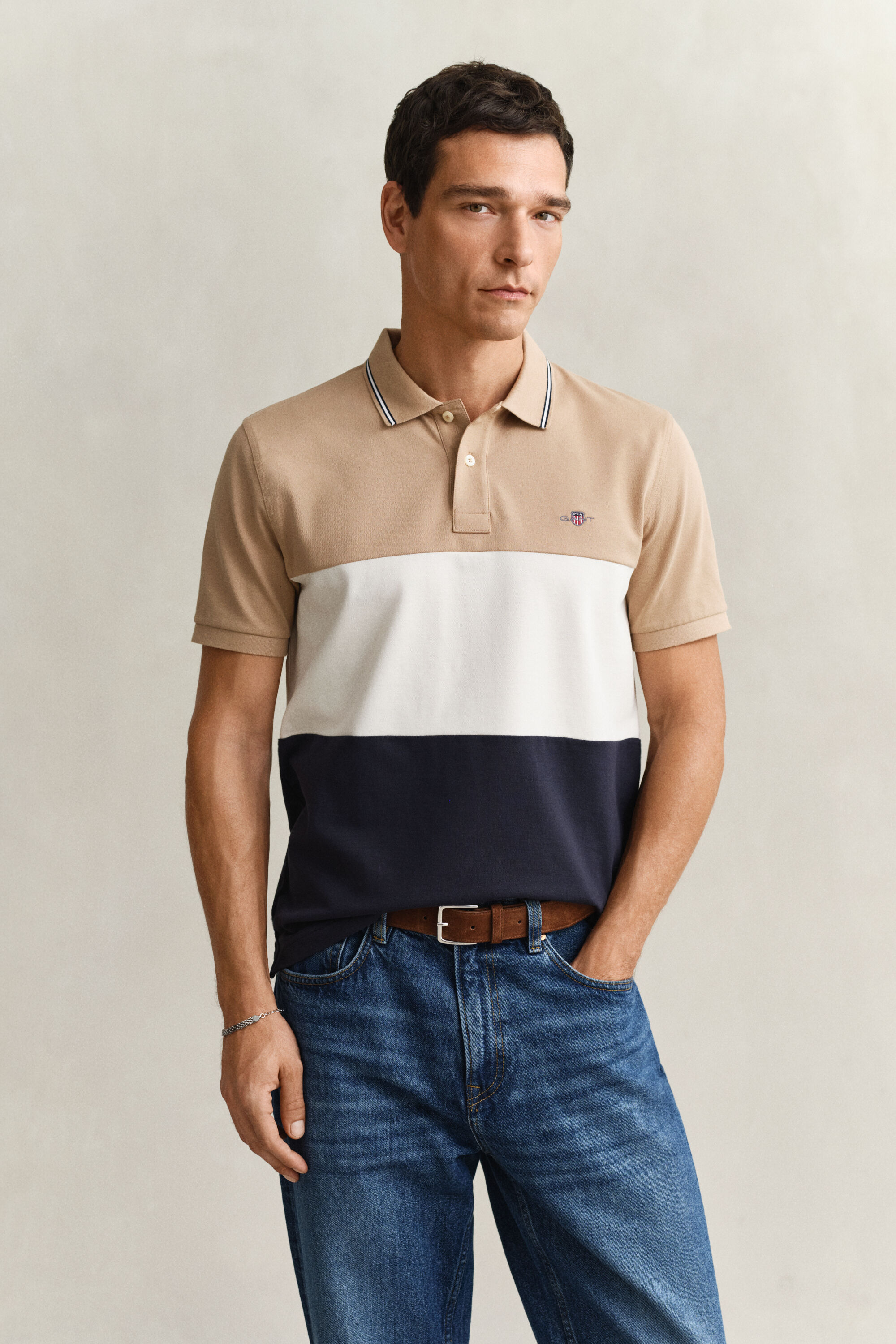 Cut-And-Sewn Poloshirt