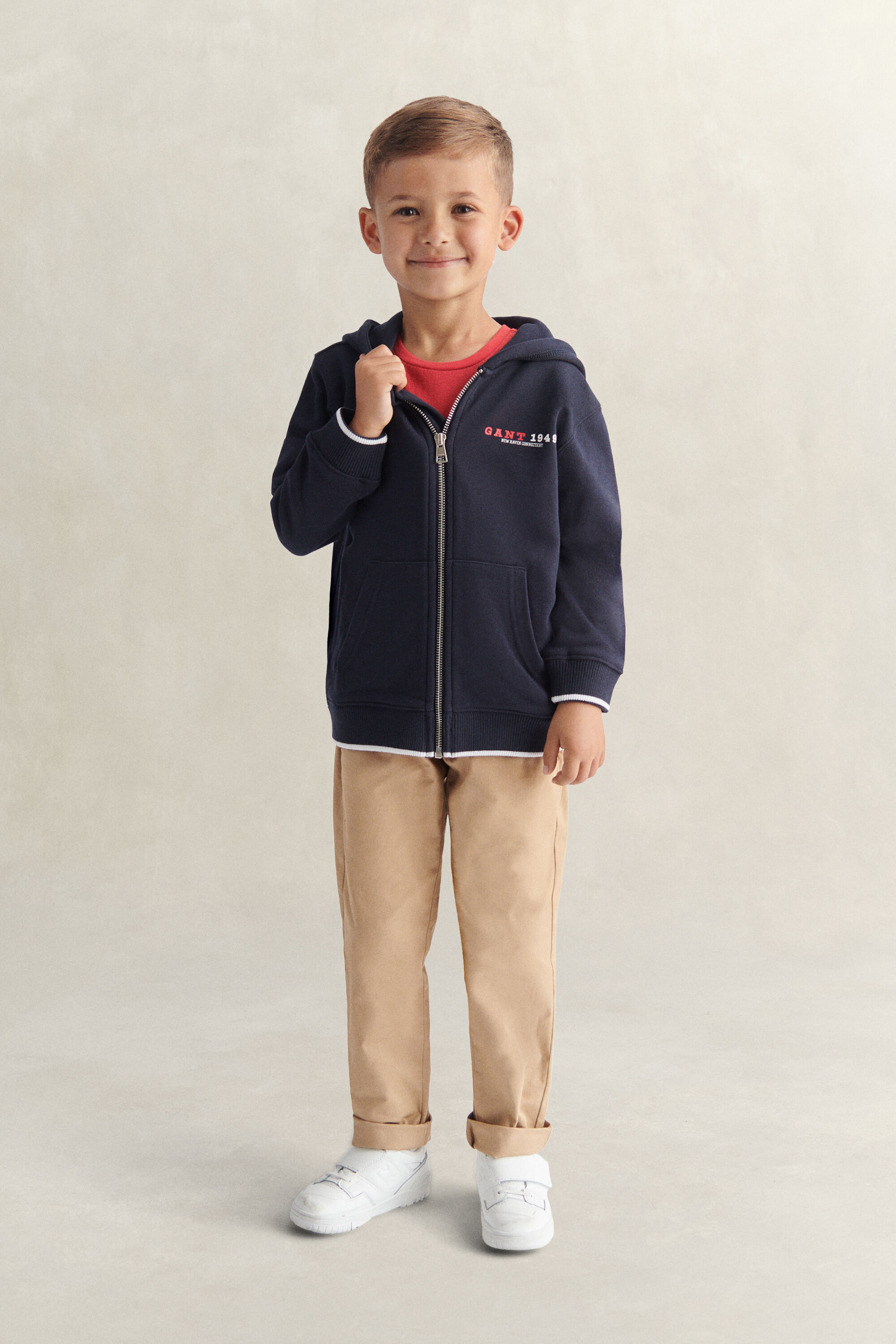 Boys Collegiate Graphic Sweatjacke