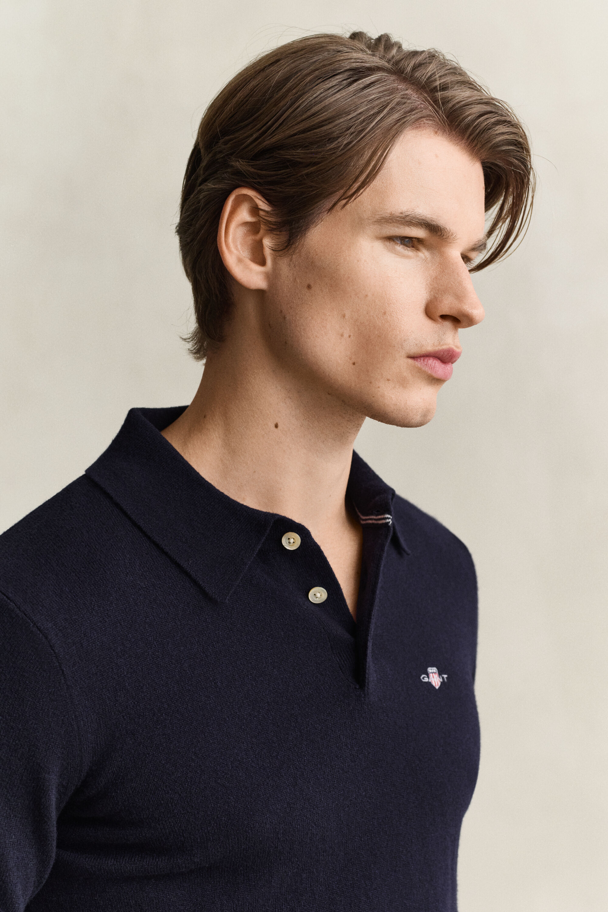 Superfine Lambswool Polopullover