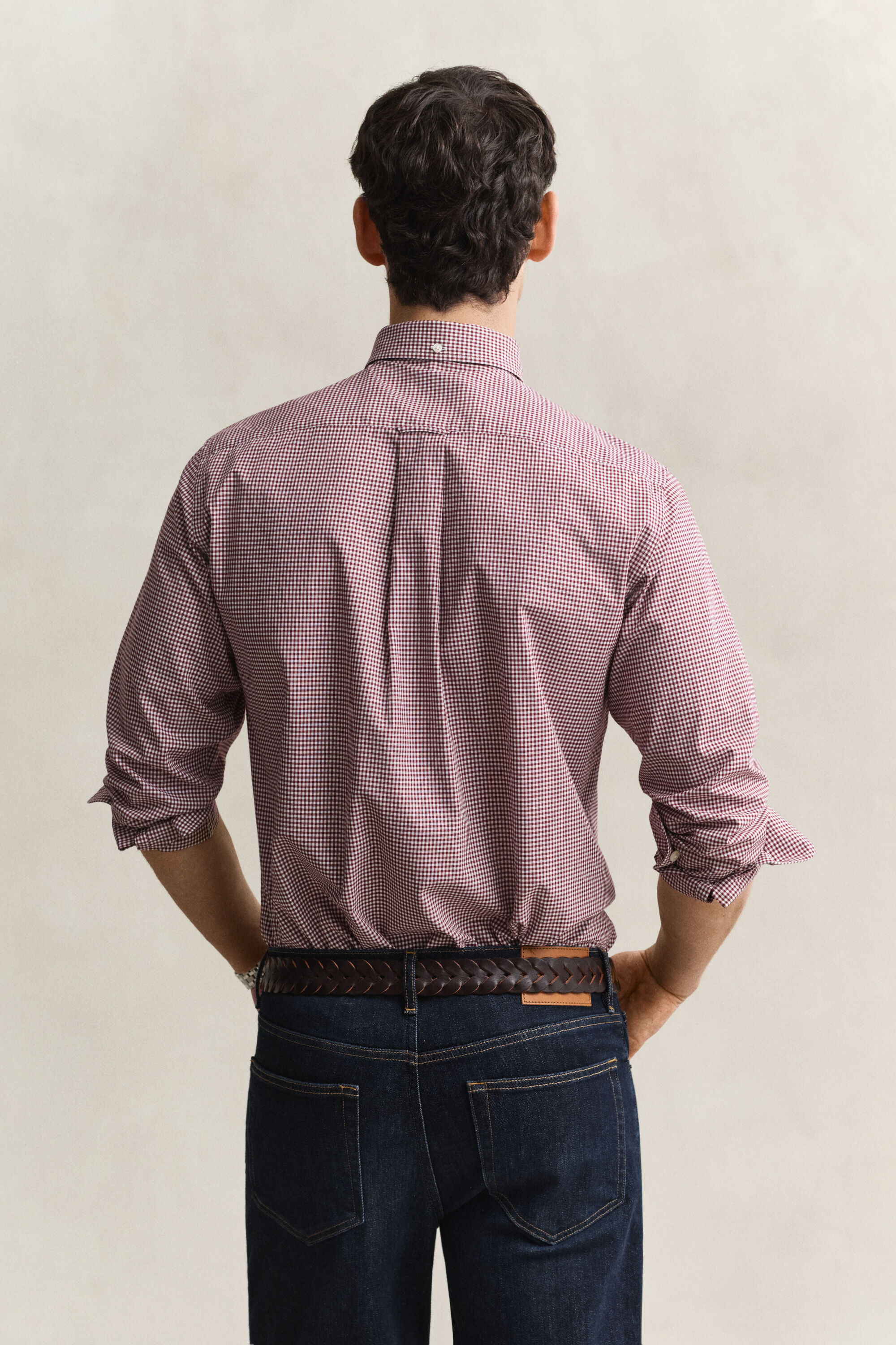 Gingham Classic Popeline Hemd