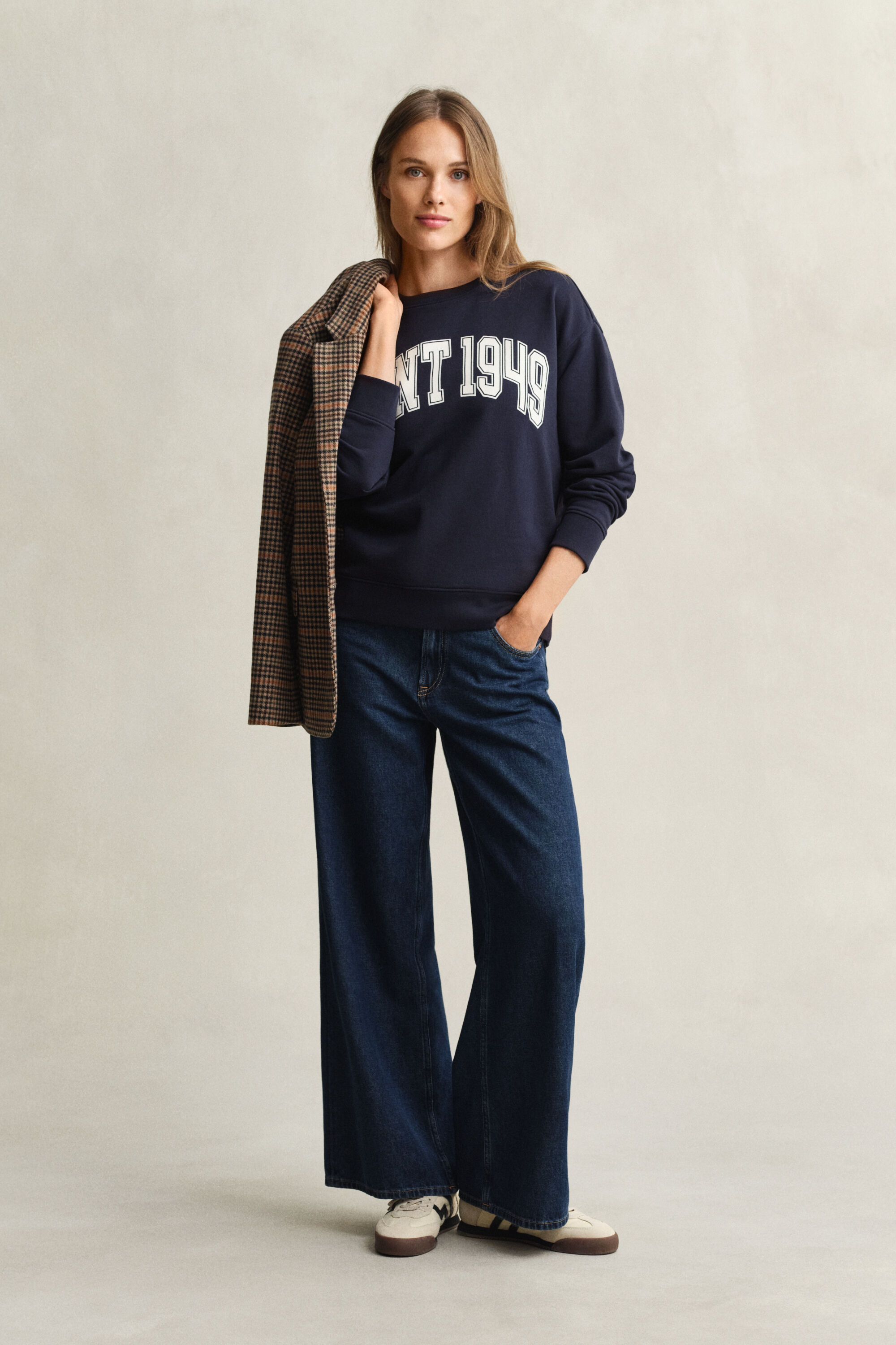 Graphic Rundhals-Sweatshirt