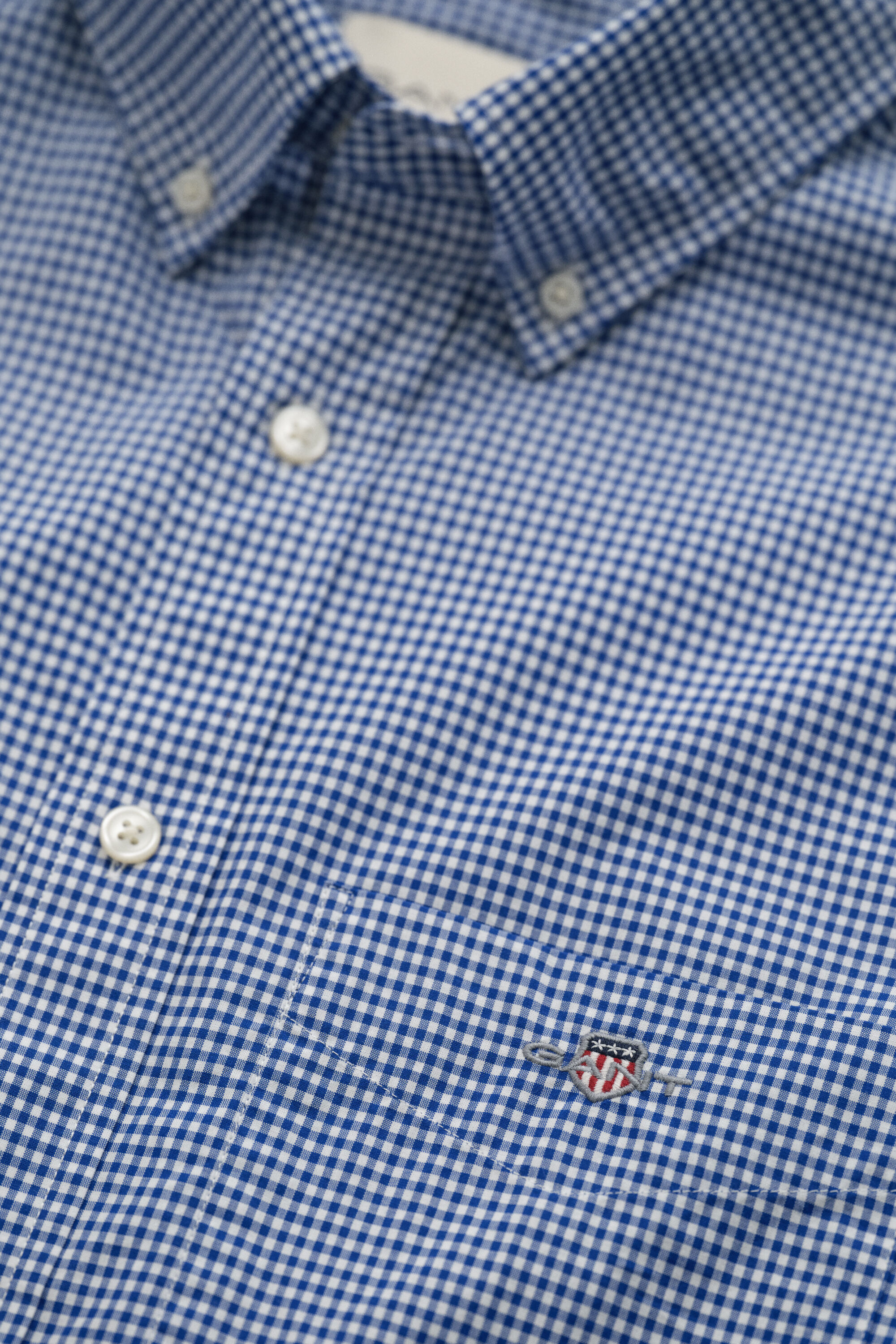Gingham Classic Popeline Hemd